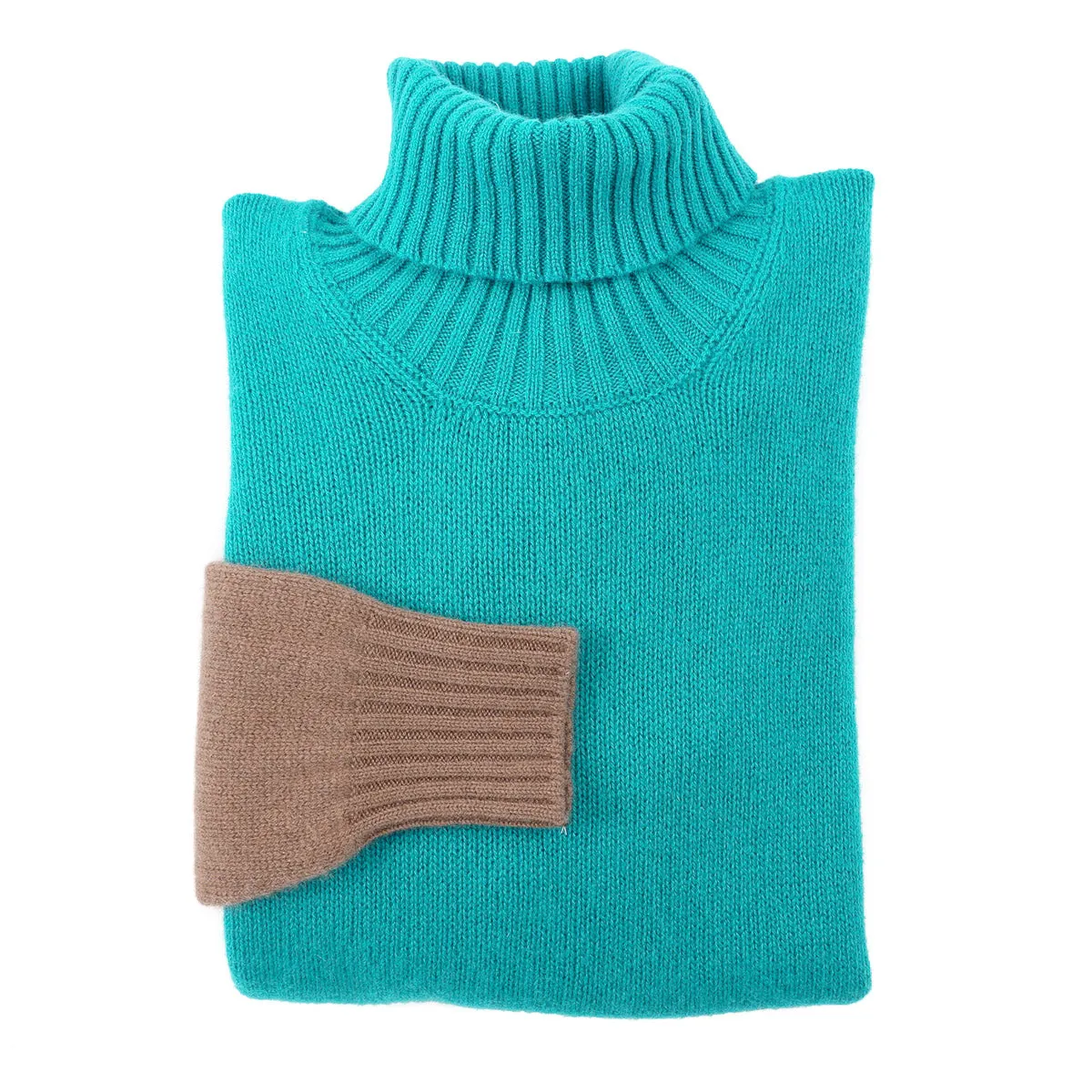 Drumohr Colorblock Cashmere Sweater