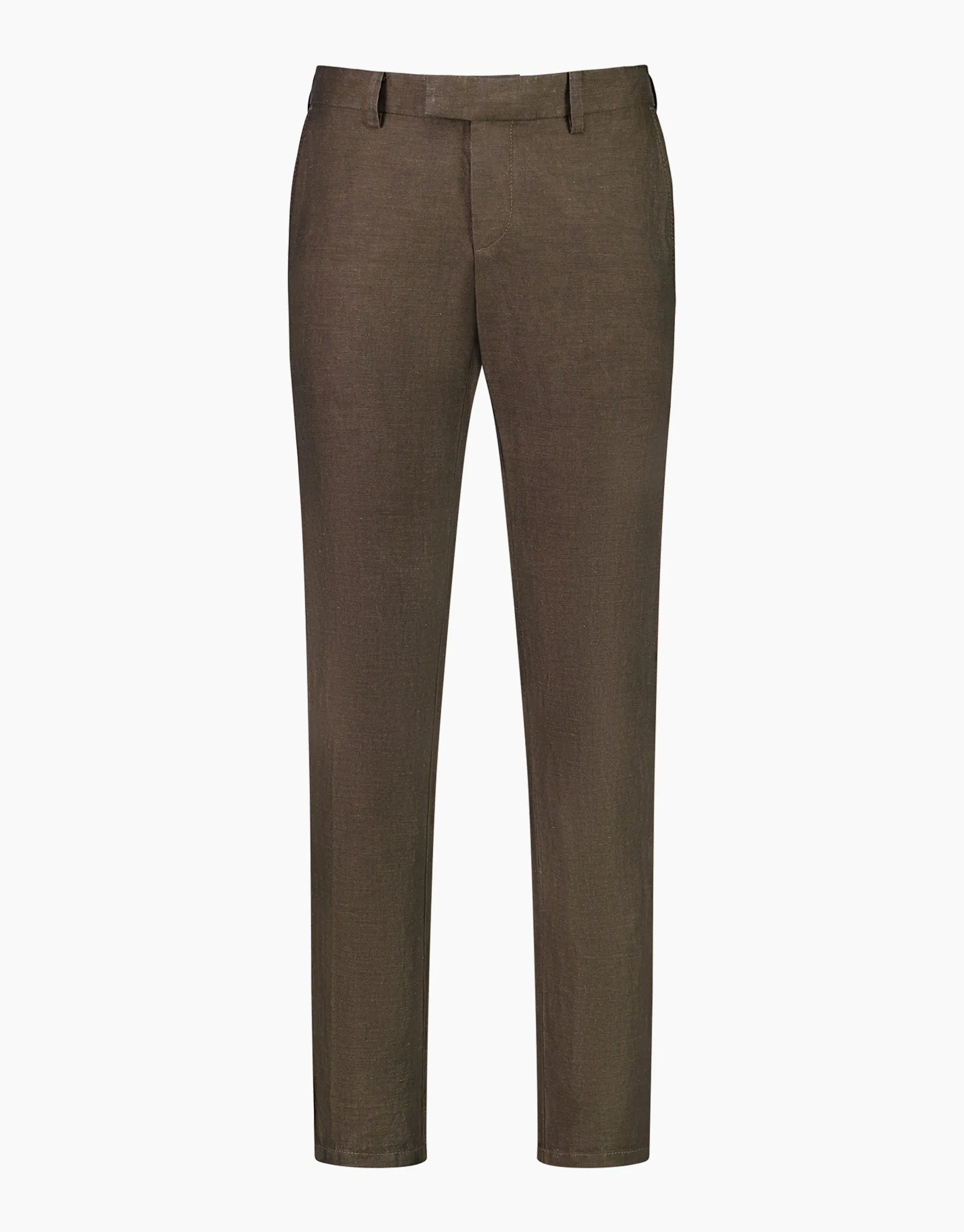 Enz Brown Birdseye Trouser