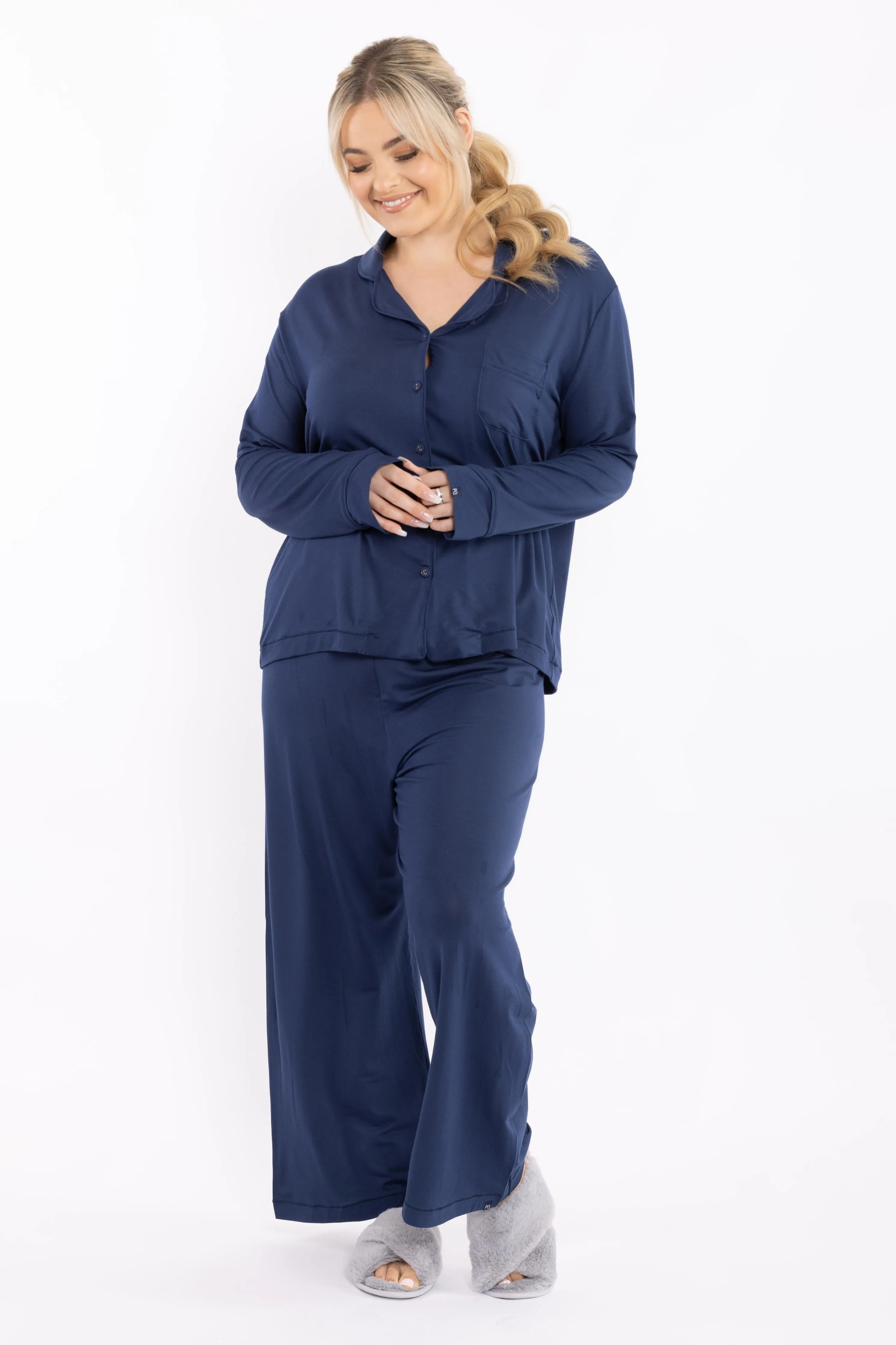 FINAL SALE PJ Pant in Navy