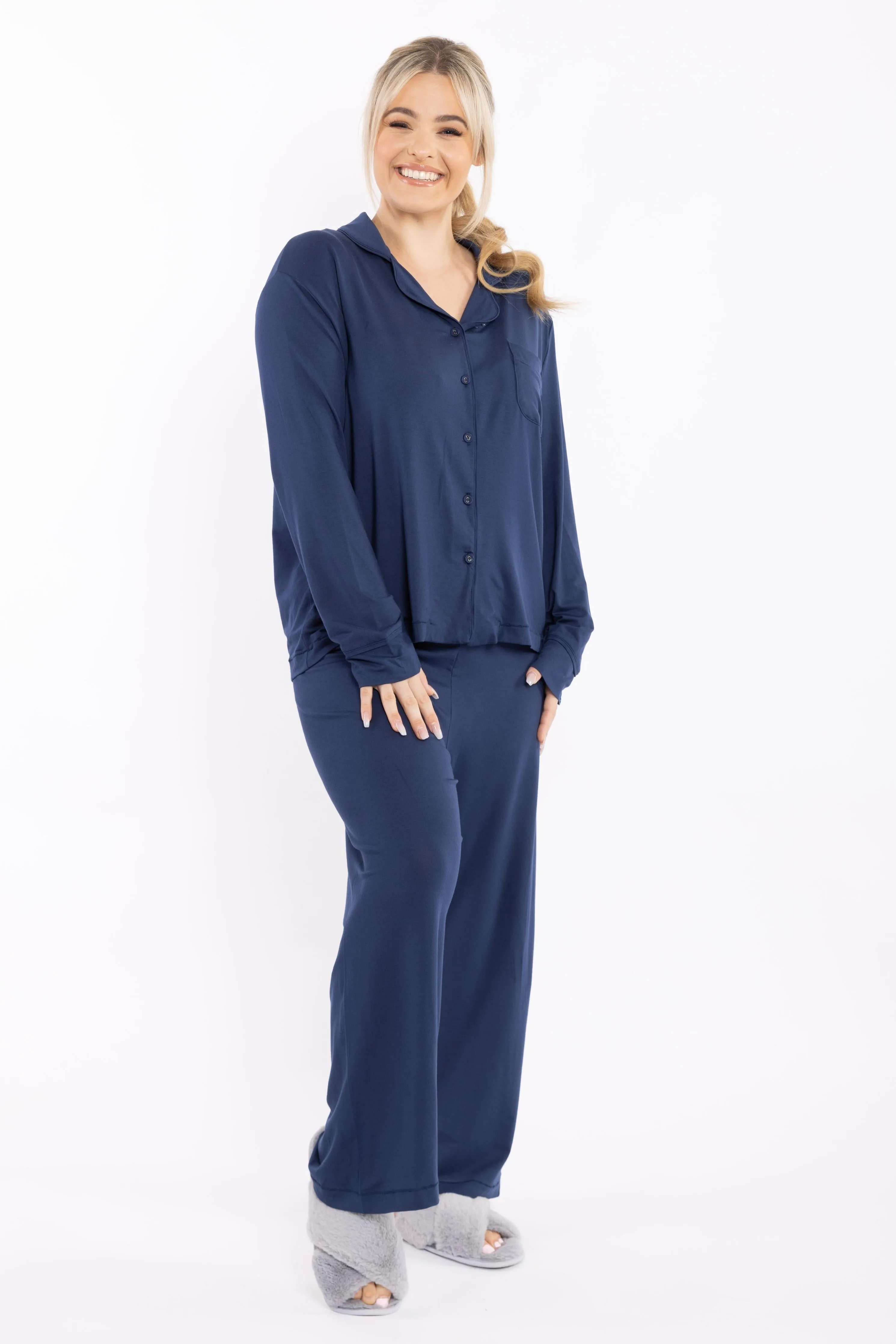 FINAL SALE PJ Pant in Navy