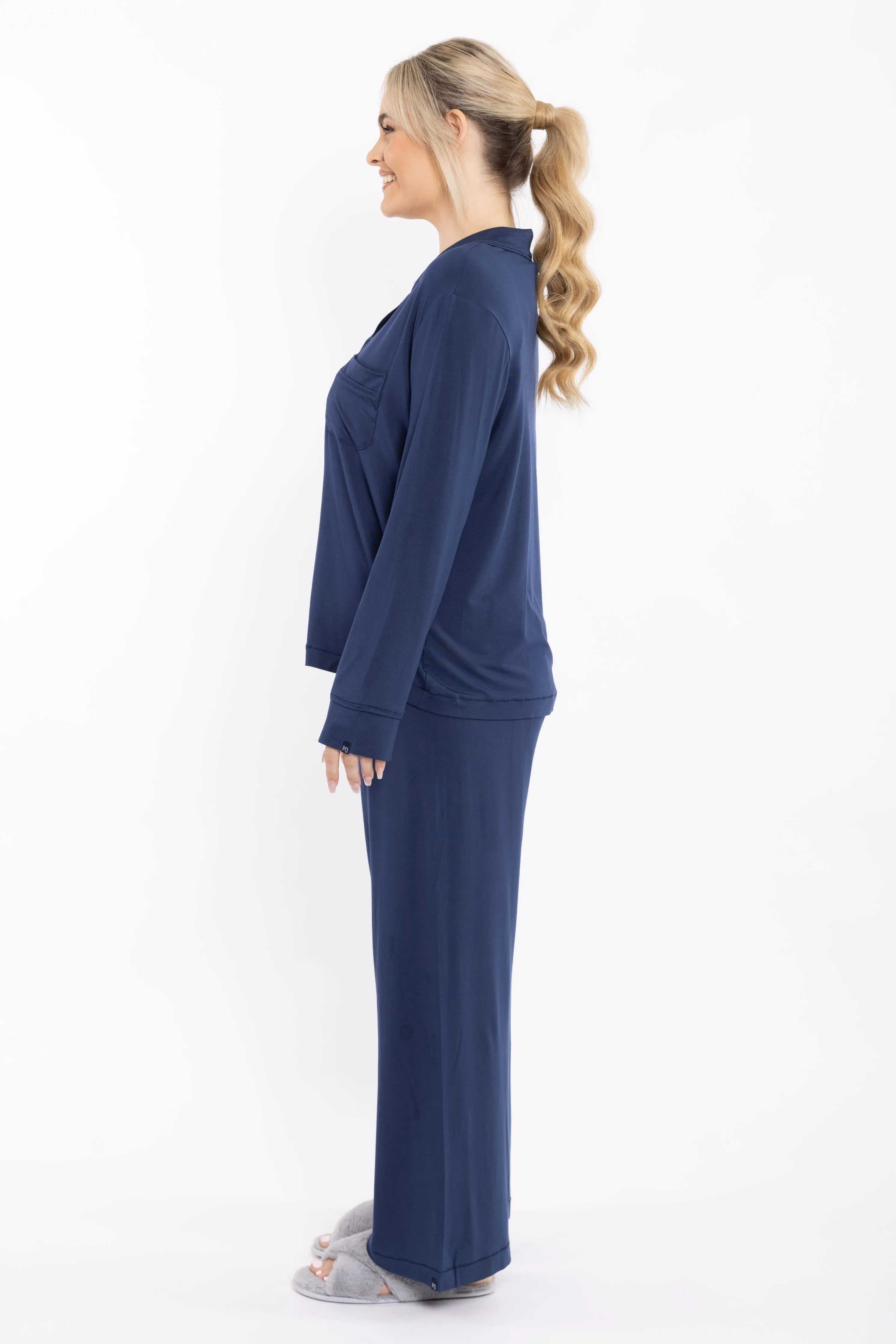 FINAL SALE PJ Pant in Navy