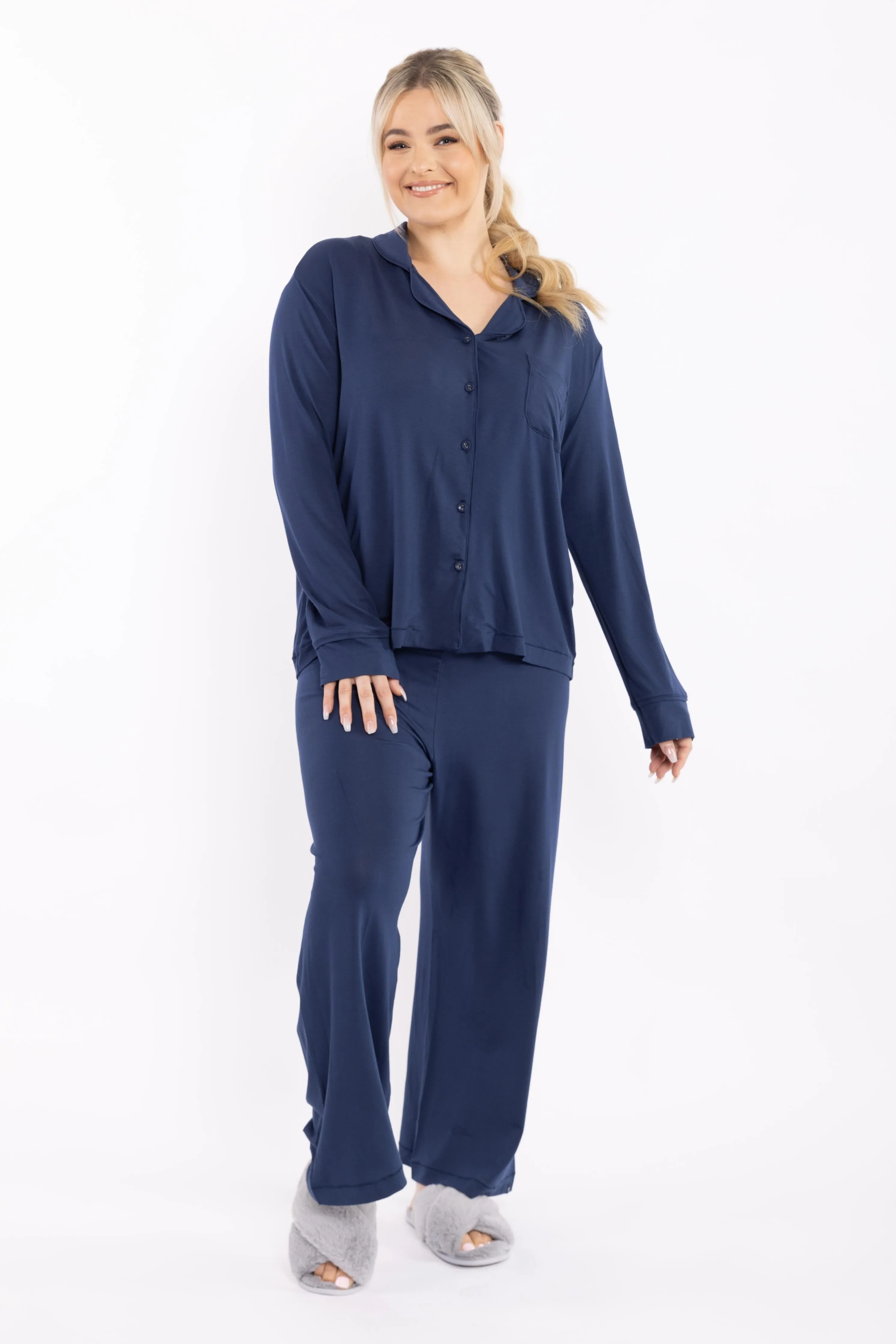 FINAL SALE PJ Pant in Navy