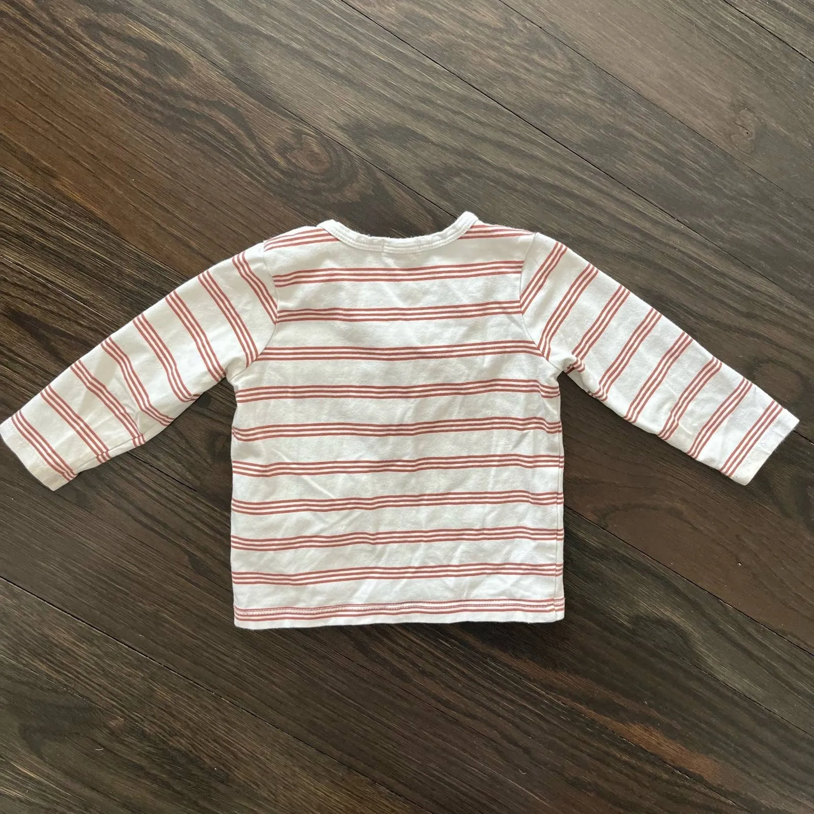 First by Petit Lem Striped Shirt & Pants Set 12 Months