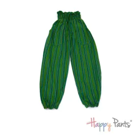 Green Stripy Happy-Pants Parachute