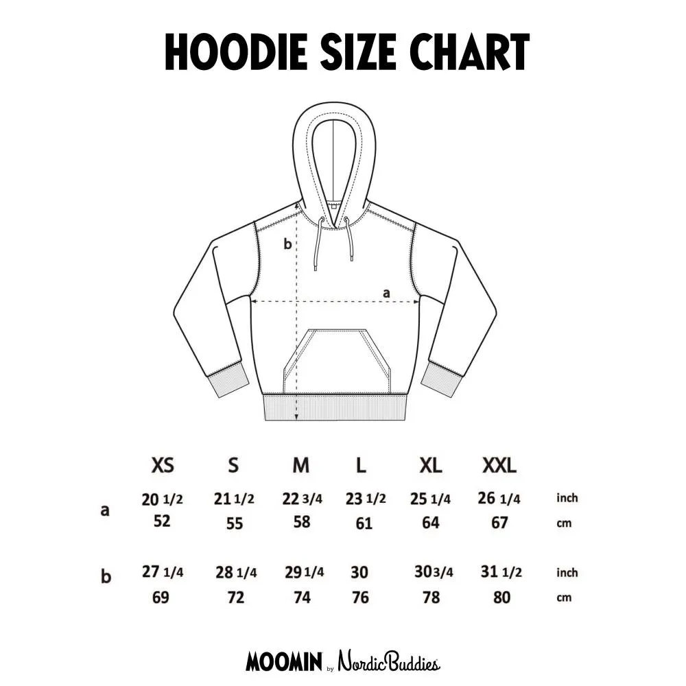 Hattifatteners Hoodie Unisex Grey - Nordicbuddies