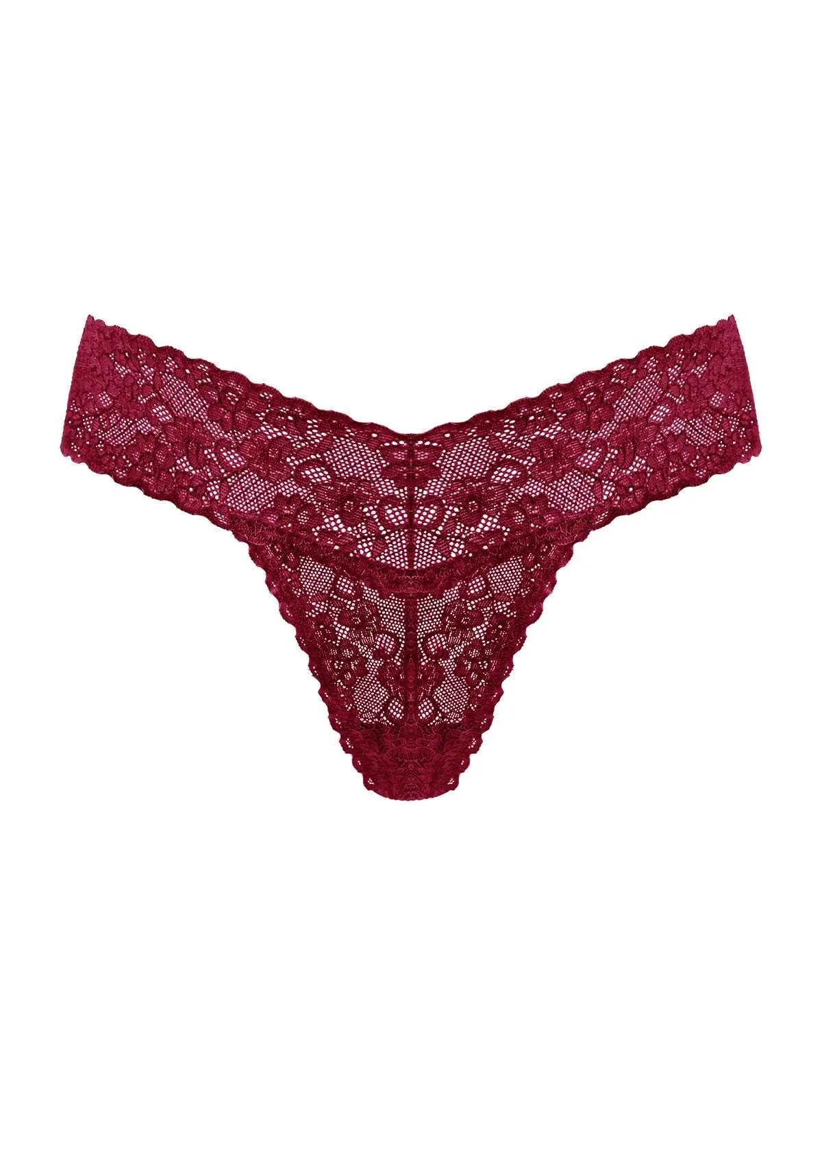 HSIA Soft Sexy Lace Cheeky Thong Underwear 3 Pack