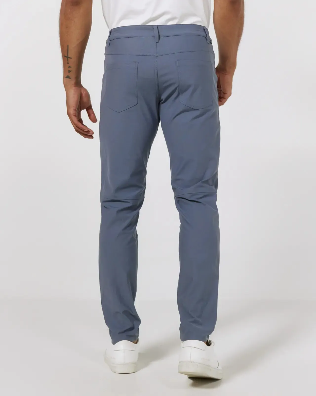 Infinity 7-Pocket Pant- Stone Blue - 7 Diamonds