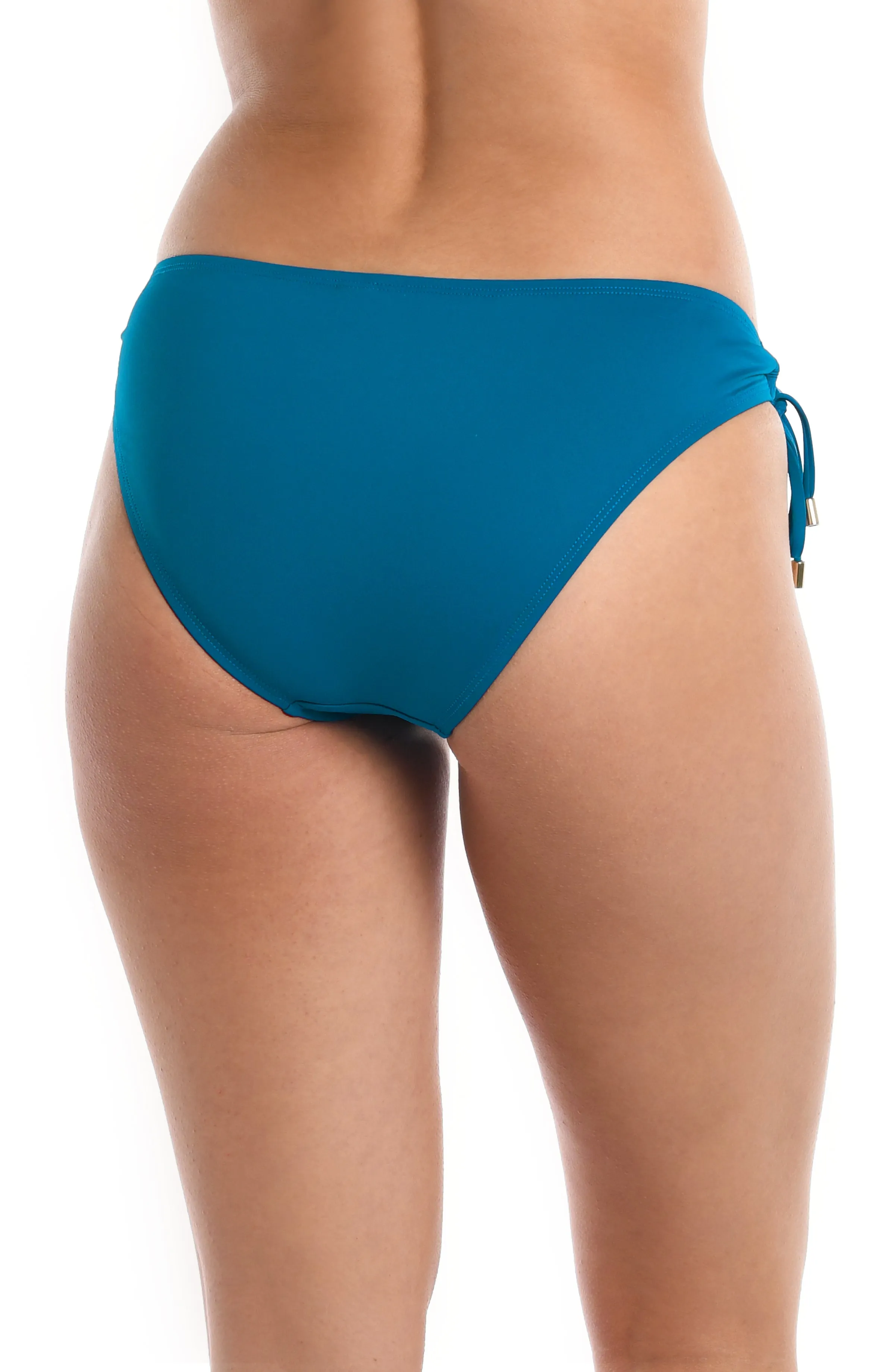 Island Goddess Side Tie Hipster Bottom - Ocean