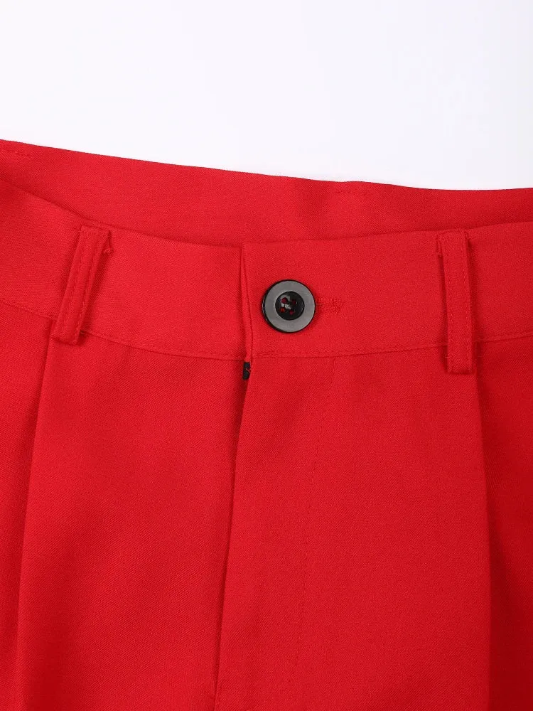 Jazz Up Classy Red Trousers