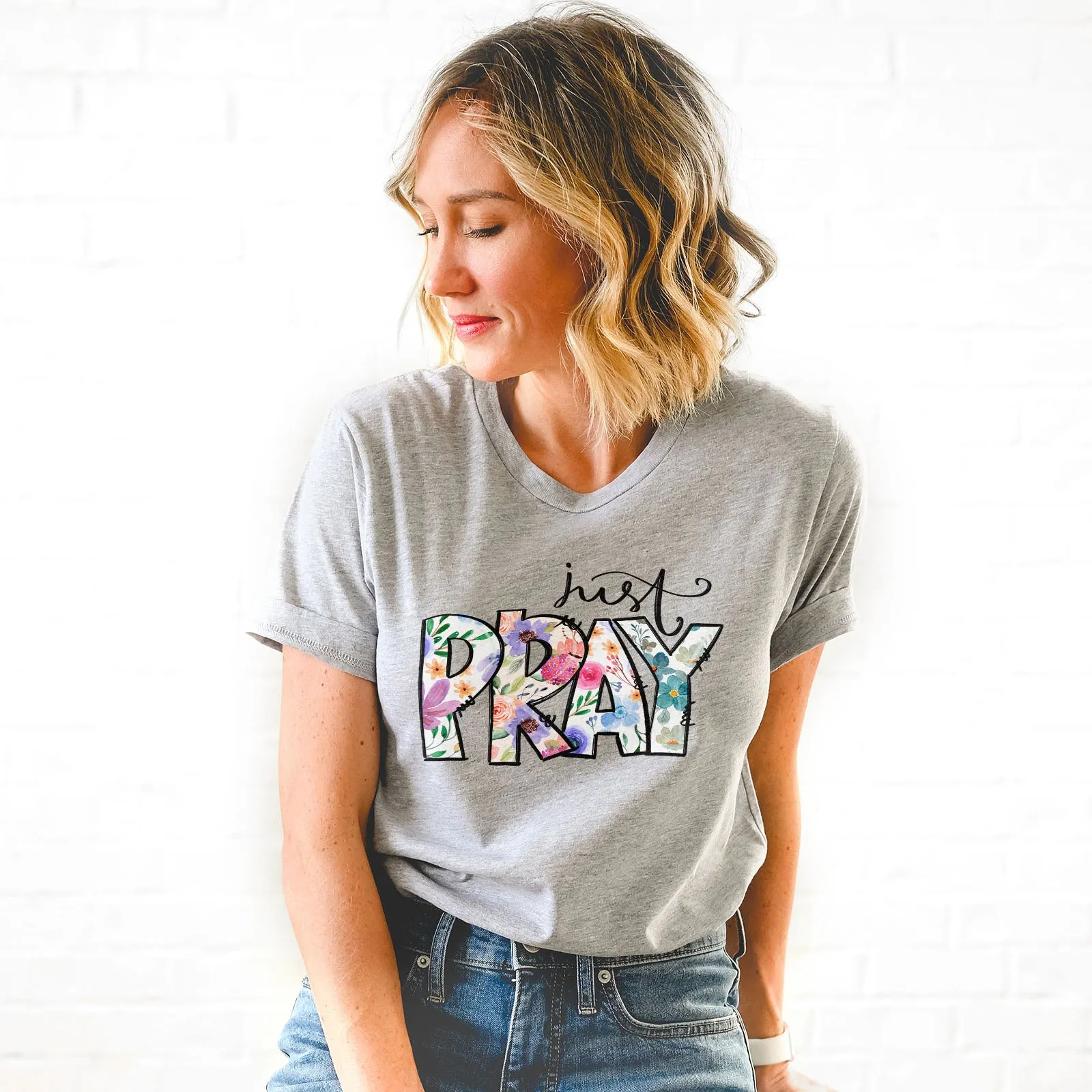 Just Pray Boho Tee