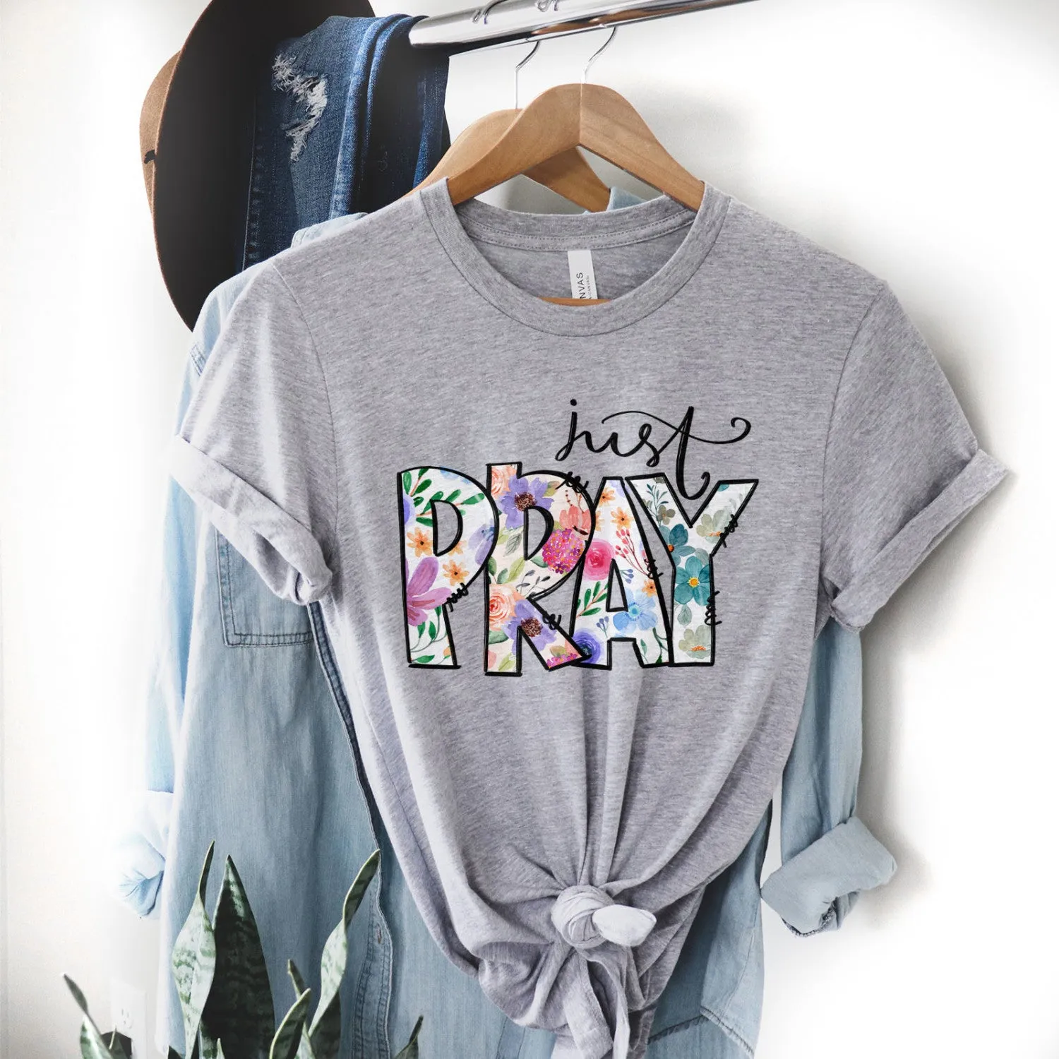 Just Pray Boho Tee