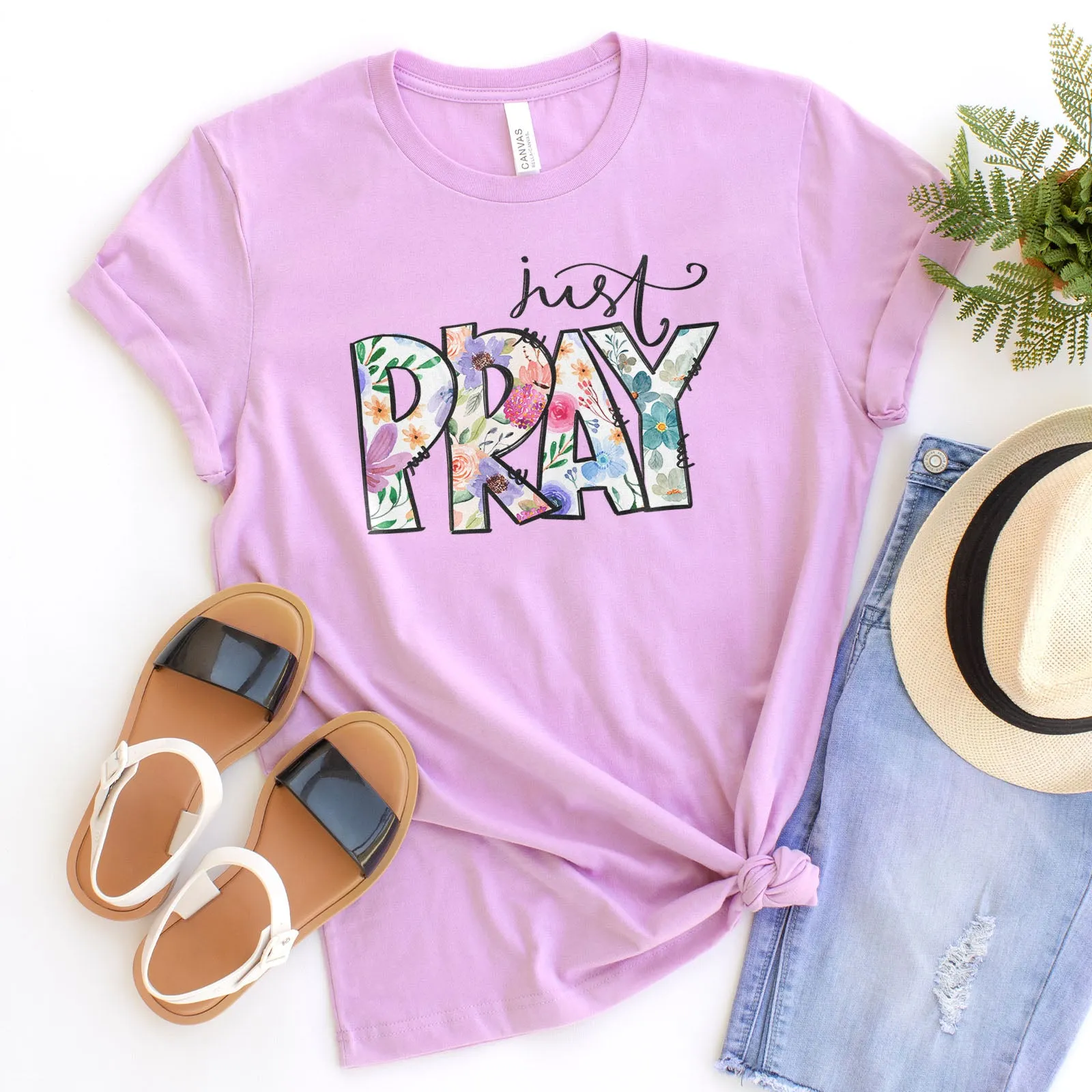 Just Pray Boho Tee