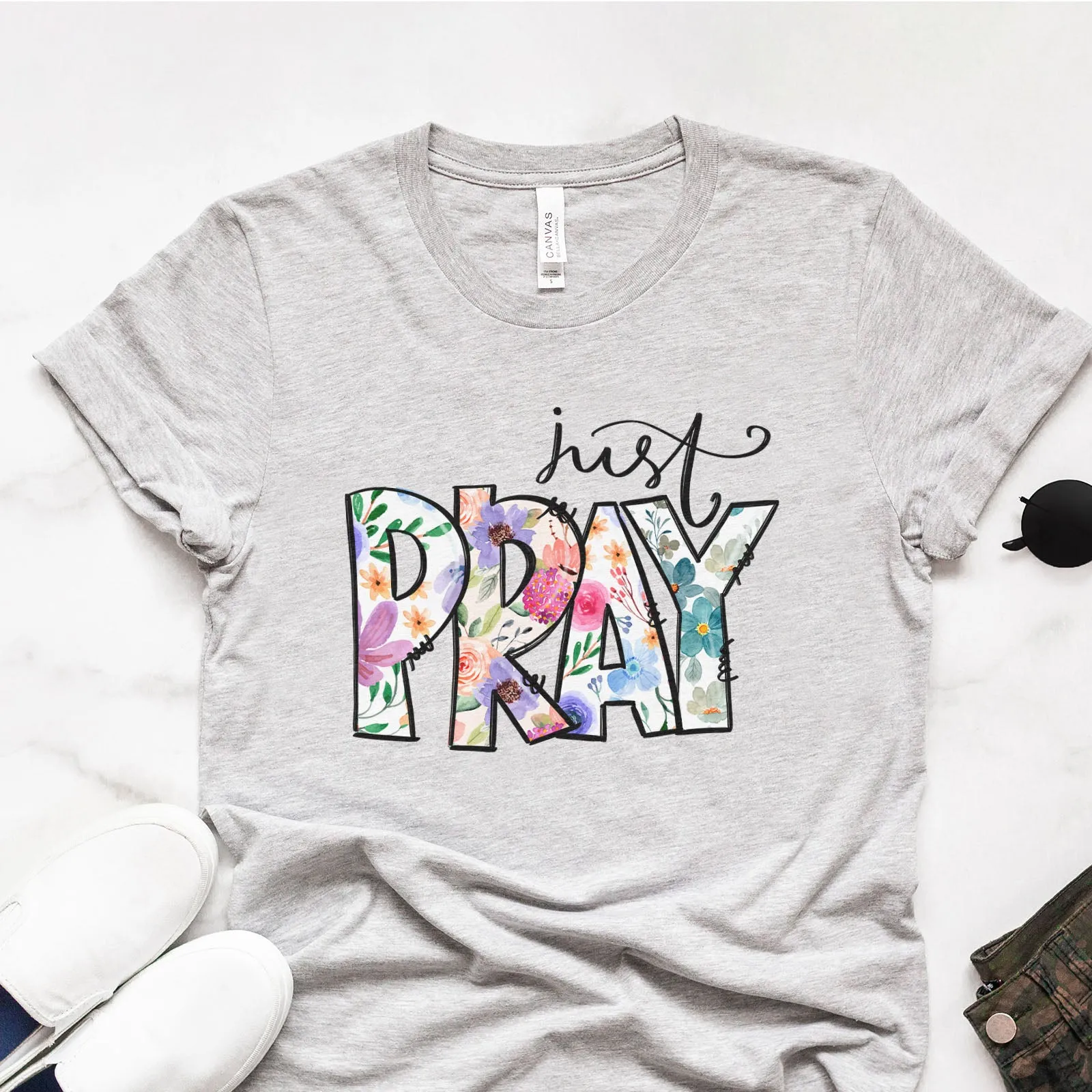 Just Pray Boho Tee