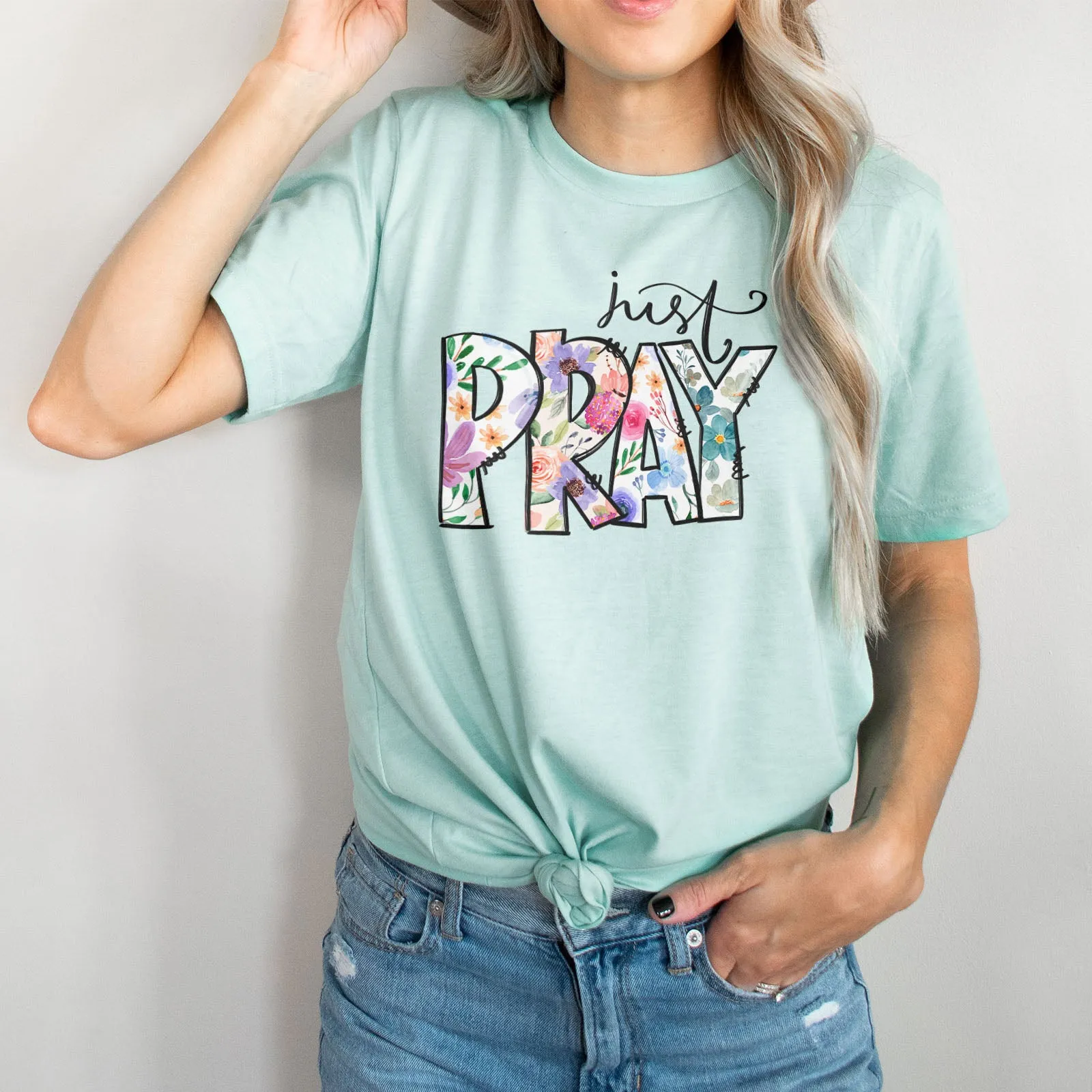 Just Pray Boho Tee