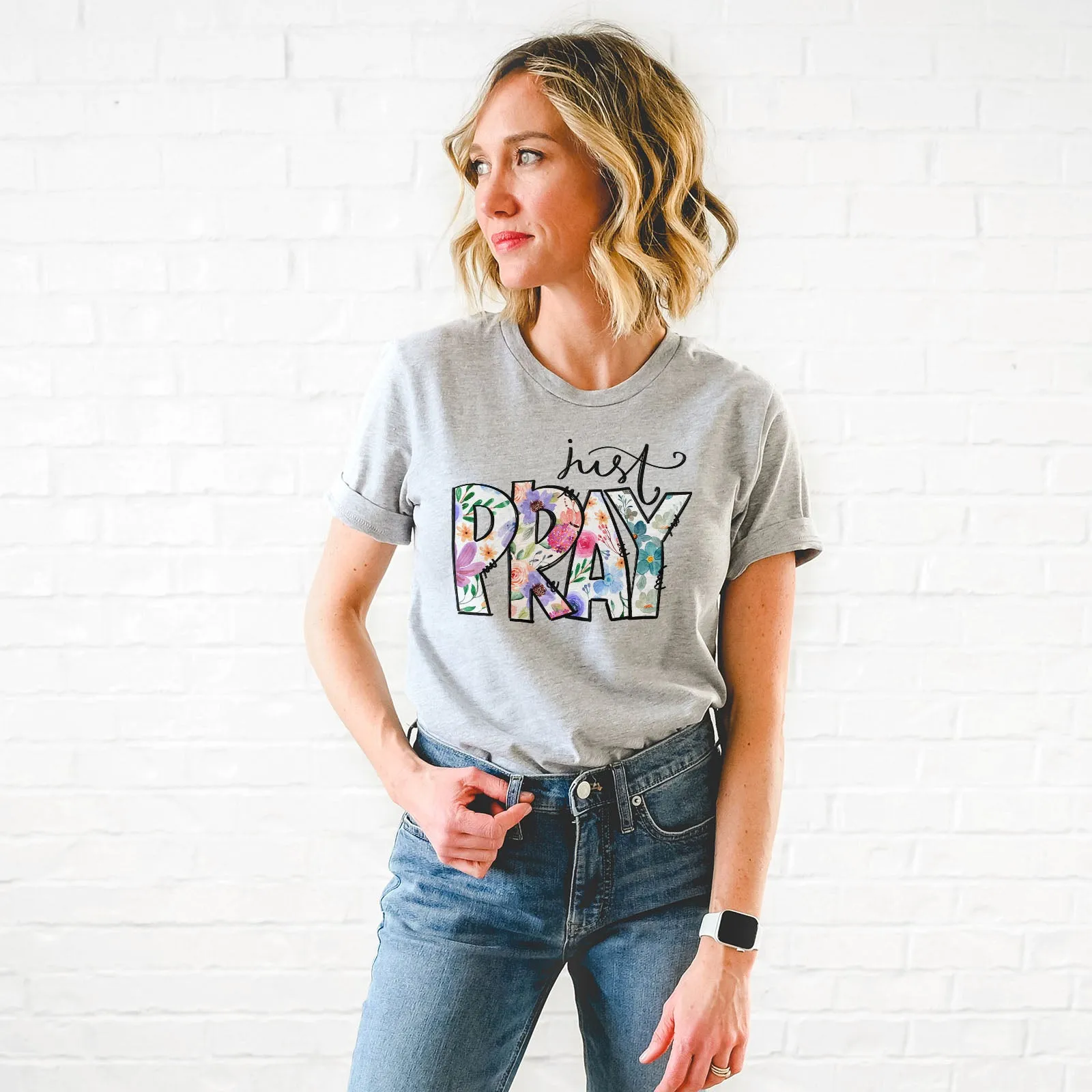 Just Pray Boho Tee