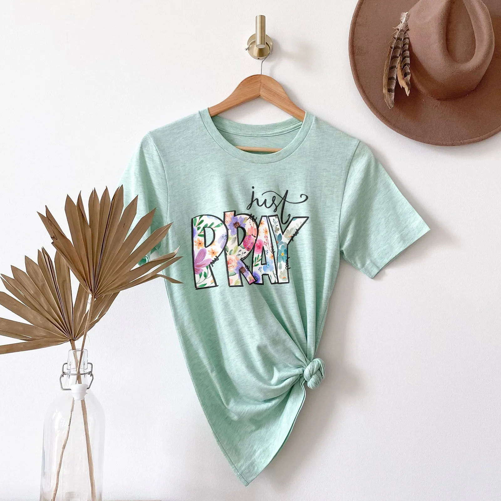 Just Pray Boho Tee