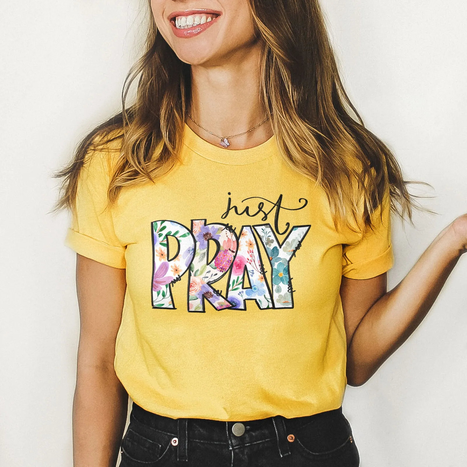 Just Pray Boho Tee