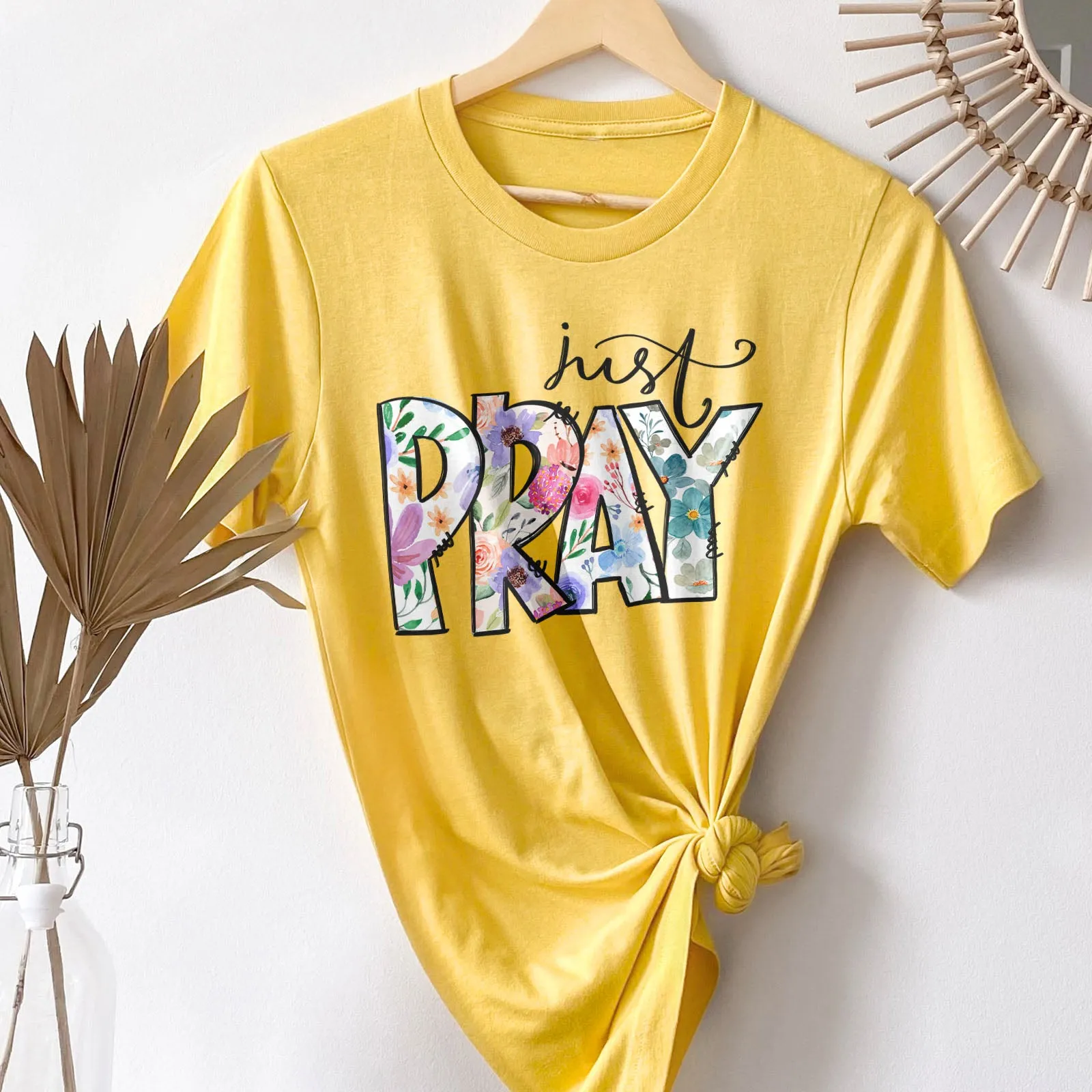 Just Pray Boho Tee