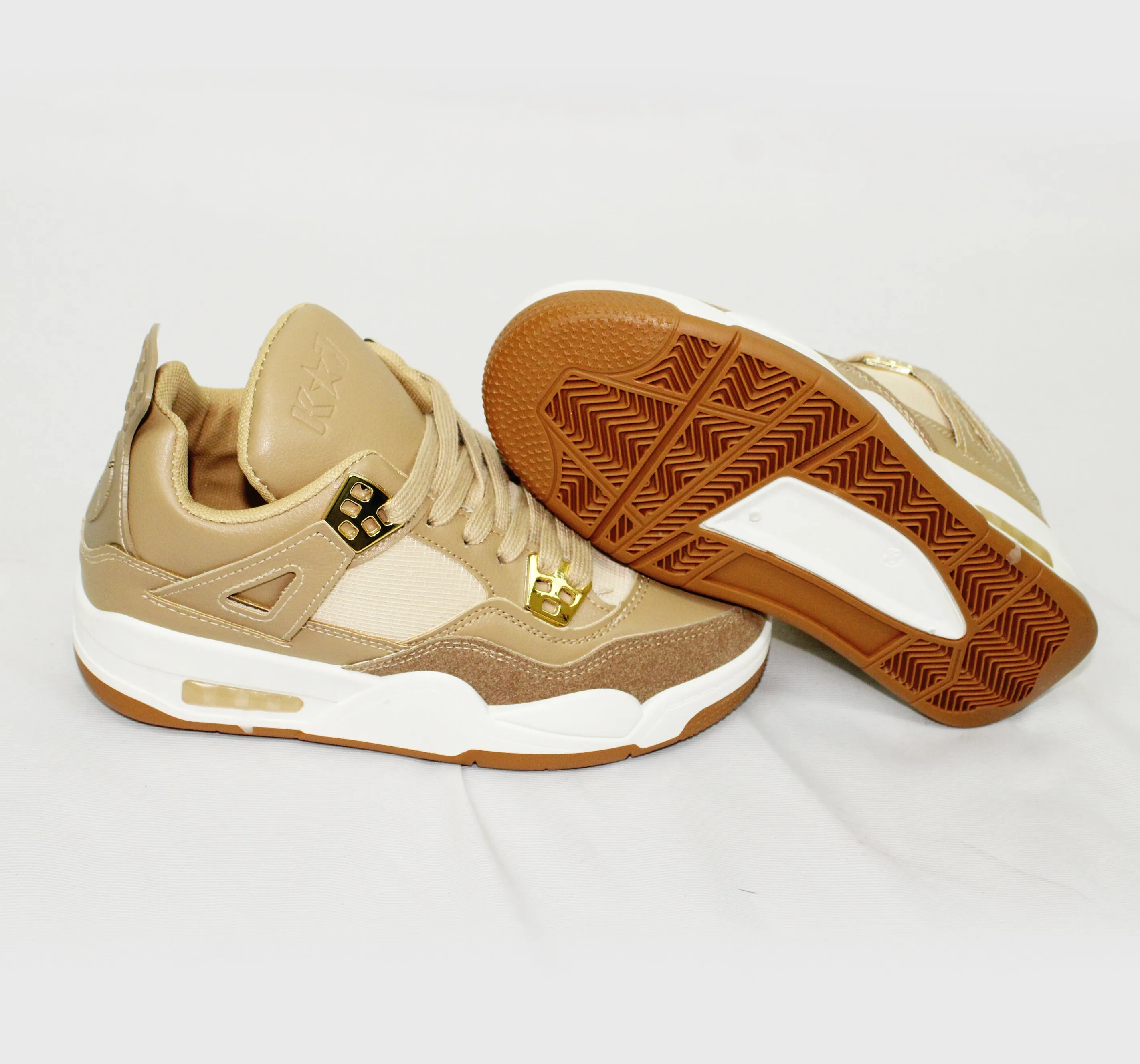 K7 Air Jord Camel Ladies  Sneaker