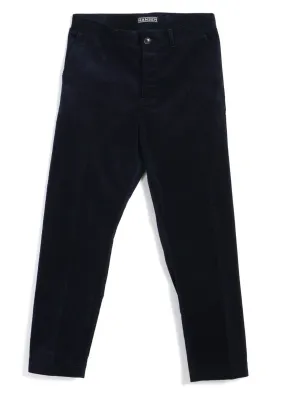 KEN | Wide Cut Trousers | Fluid Navy