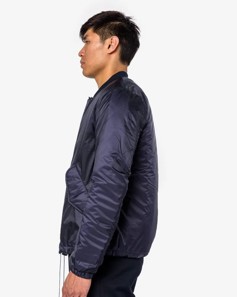 Lightweight Bomber Jacket in Dark Purple