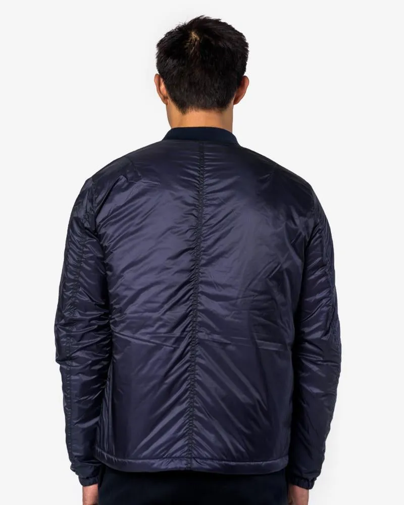 Lightweight Bomber Jacket in Dark Purple