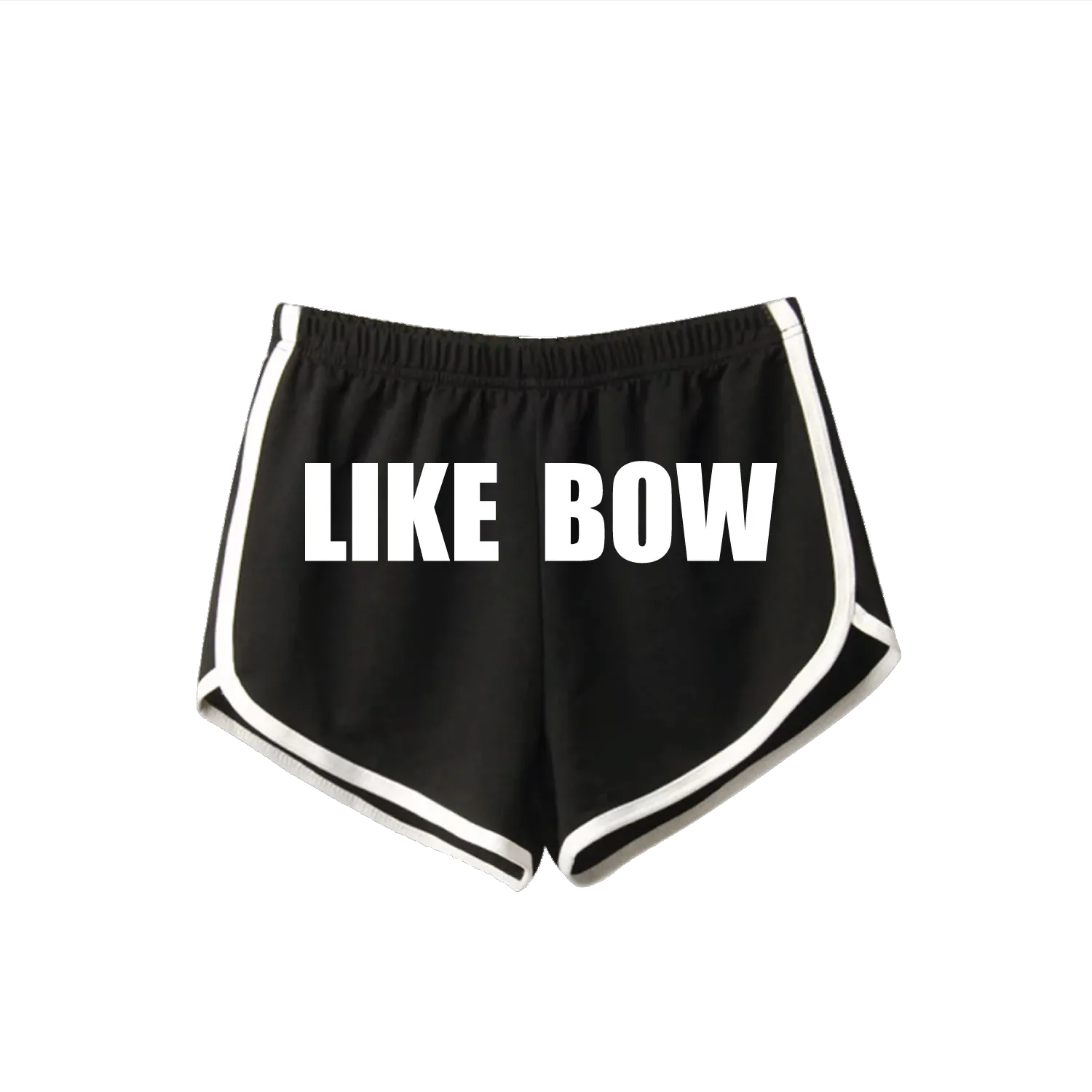 LIKE BOW Running Shorts (Black)