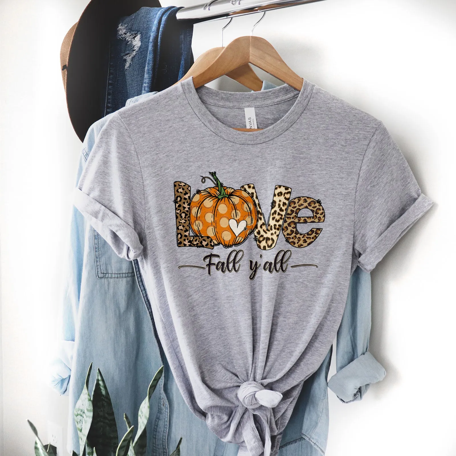 Love Fall Y'all Tee