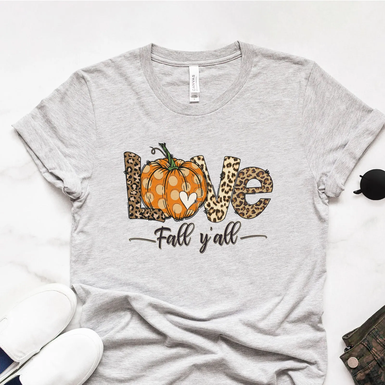 Love Fall Y'all Tee