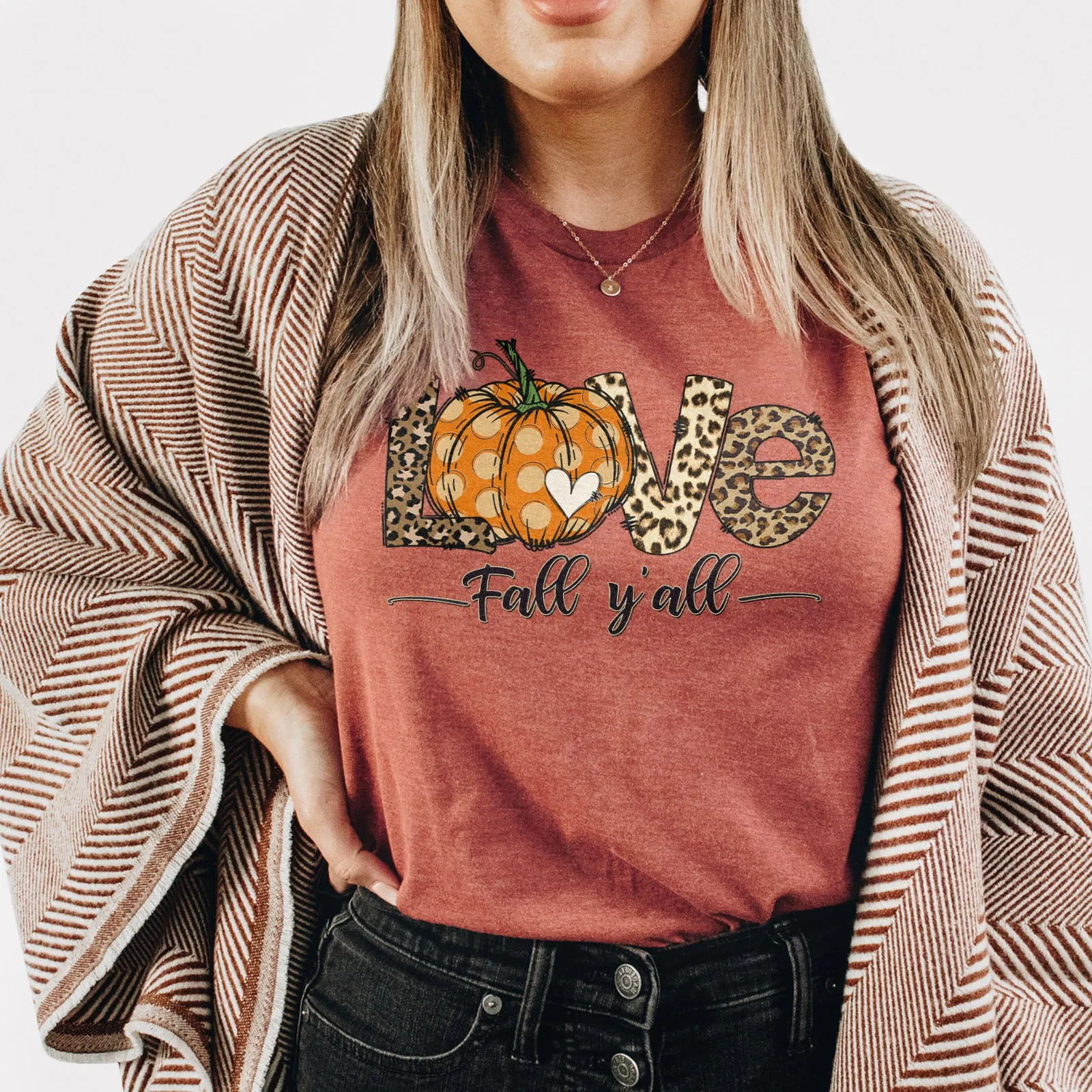 Love Fall Y'all Tee