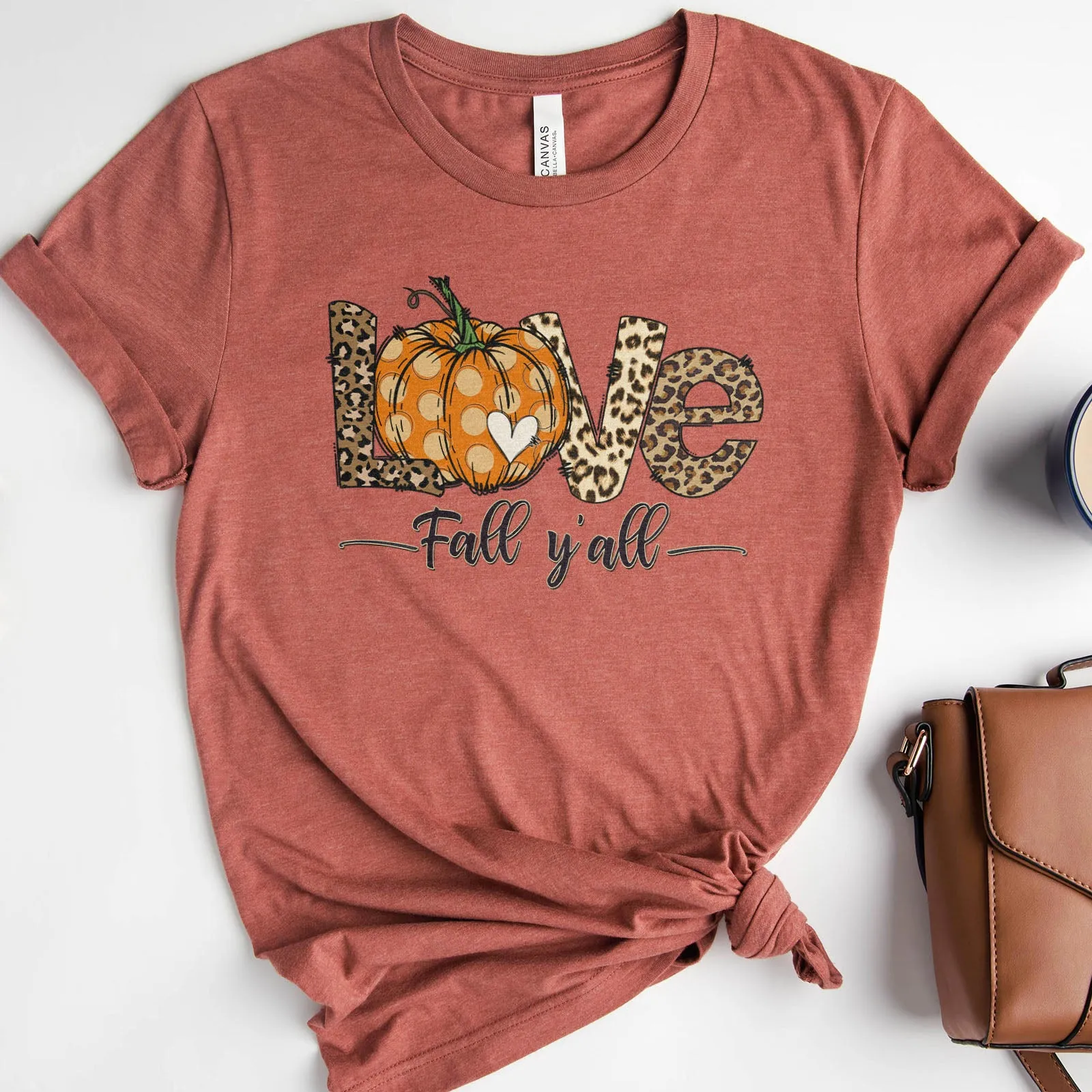 Love Fall Y'all Tee