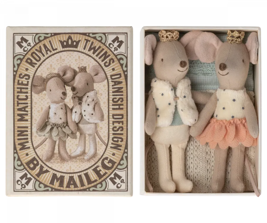 Maileg | Royal Twins in Matchbox