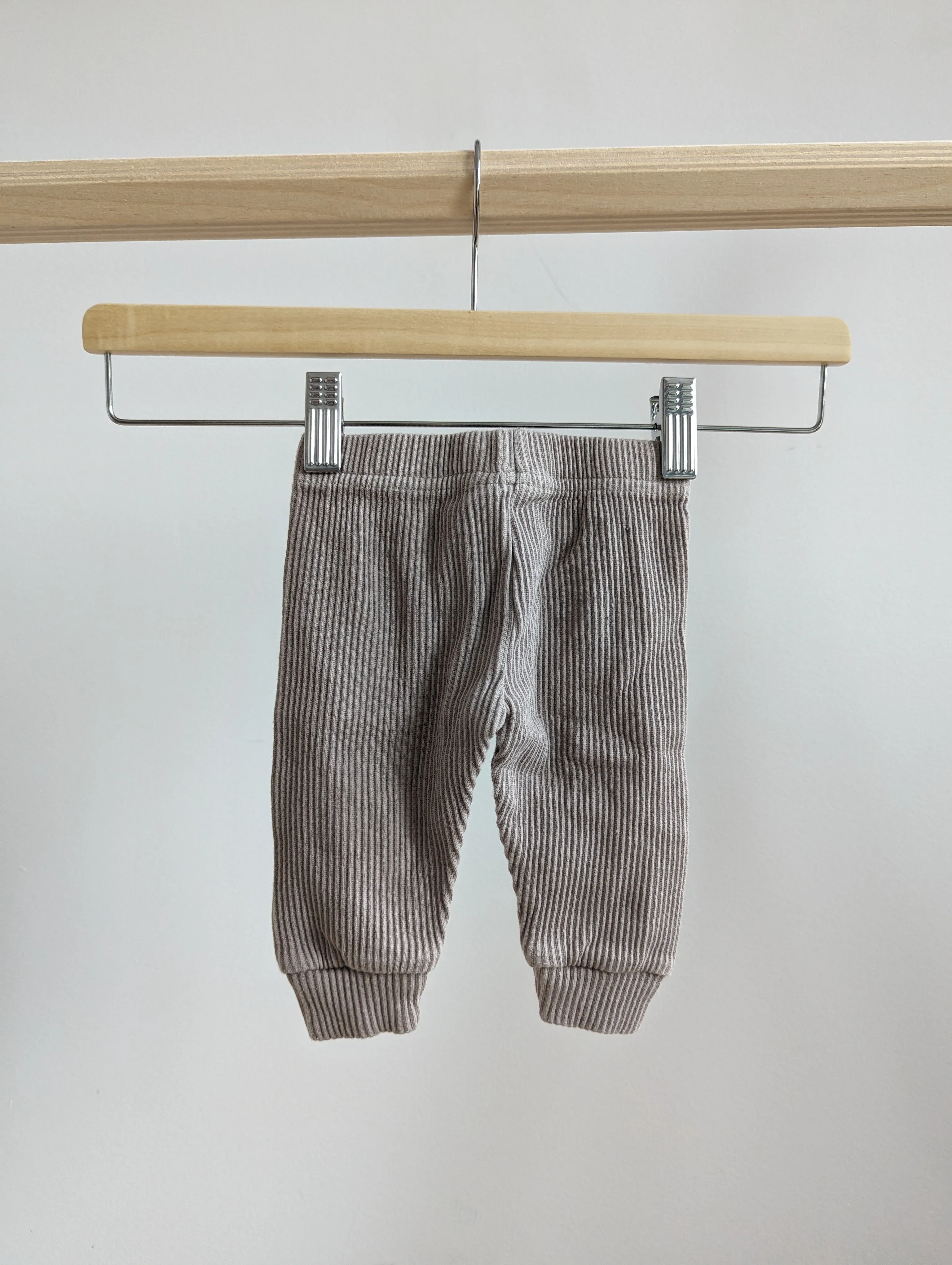 Mebie Baby Ribbed Pants (0-3M)