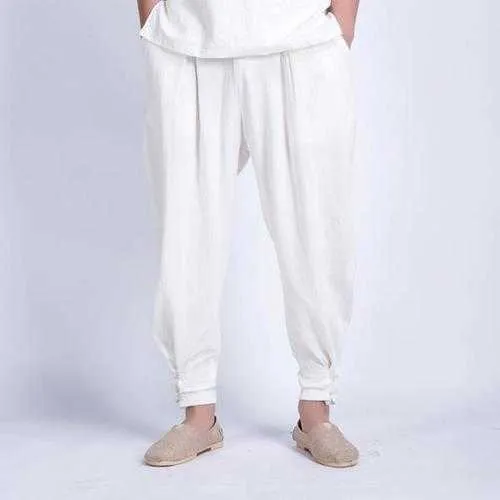 Men's Breathable Casual Small Feet Loose Haren Pants