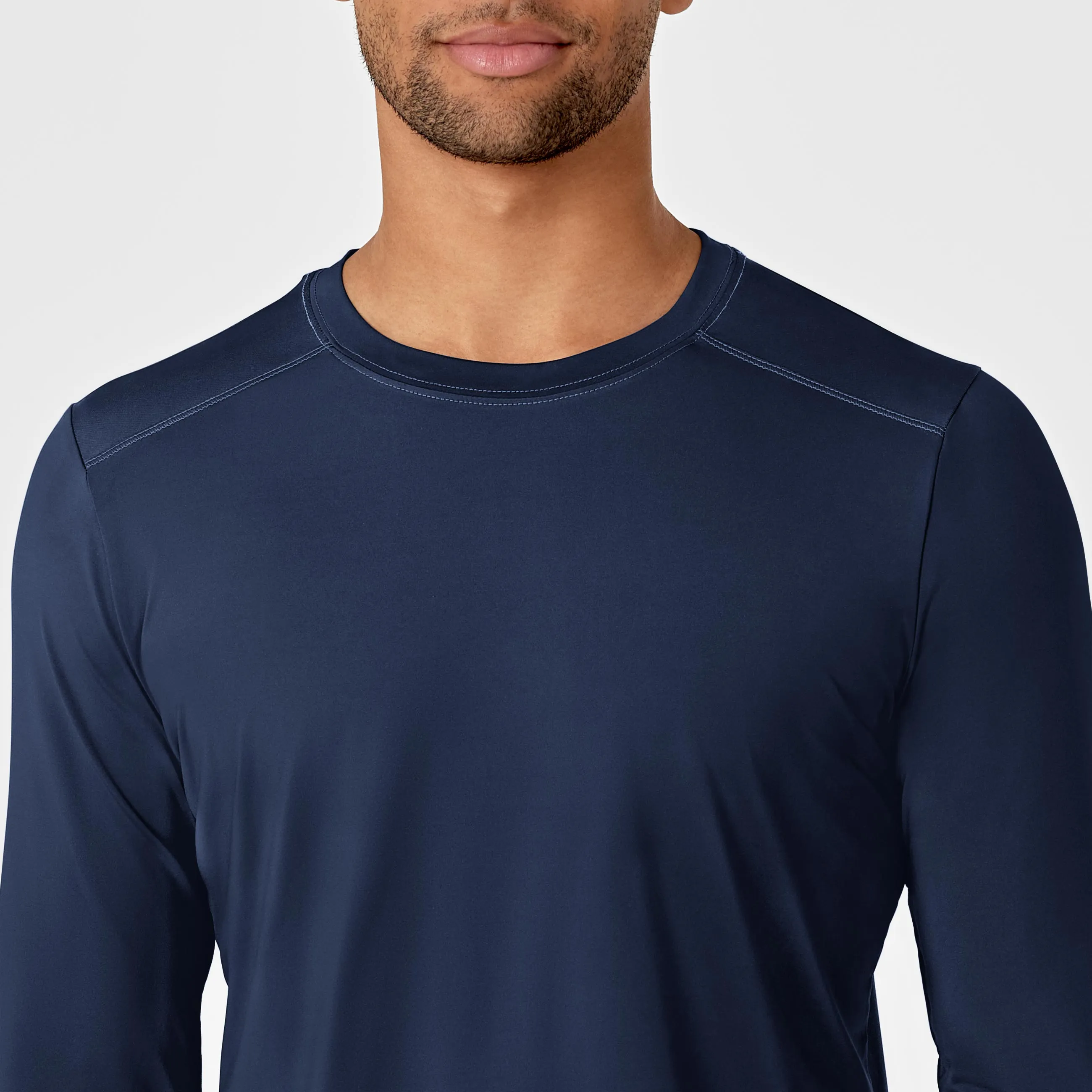 Men's Performance Long Sleeve Tee - Navy