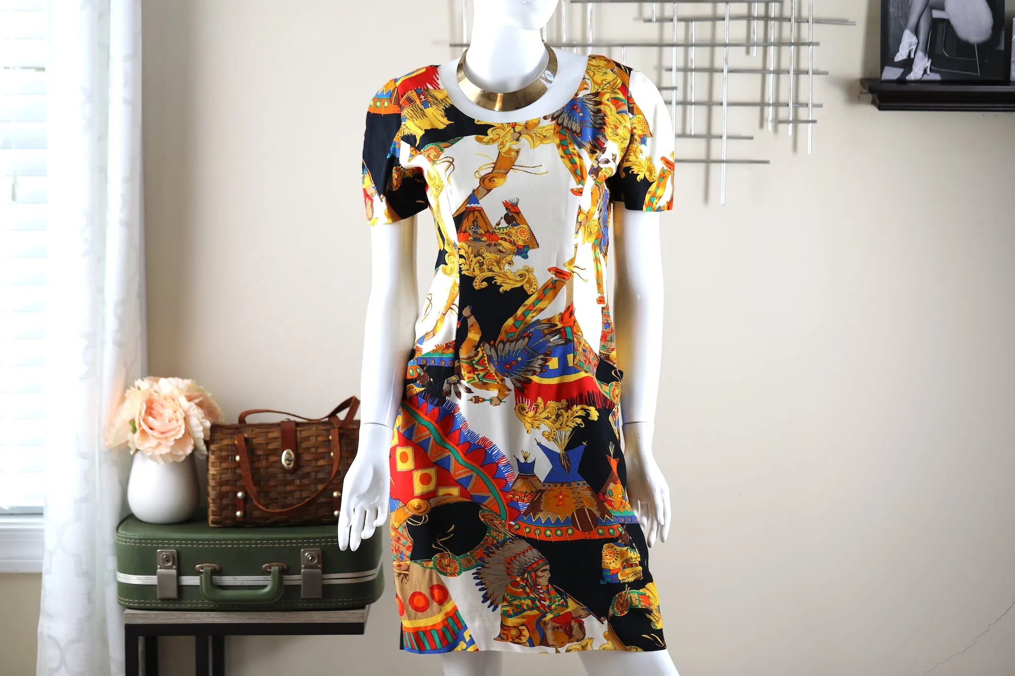 Native Shift Dress (Size 8)