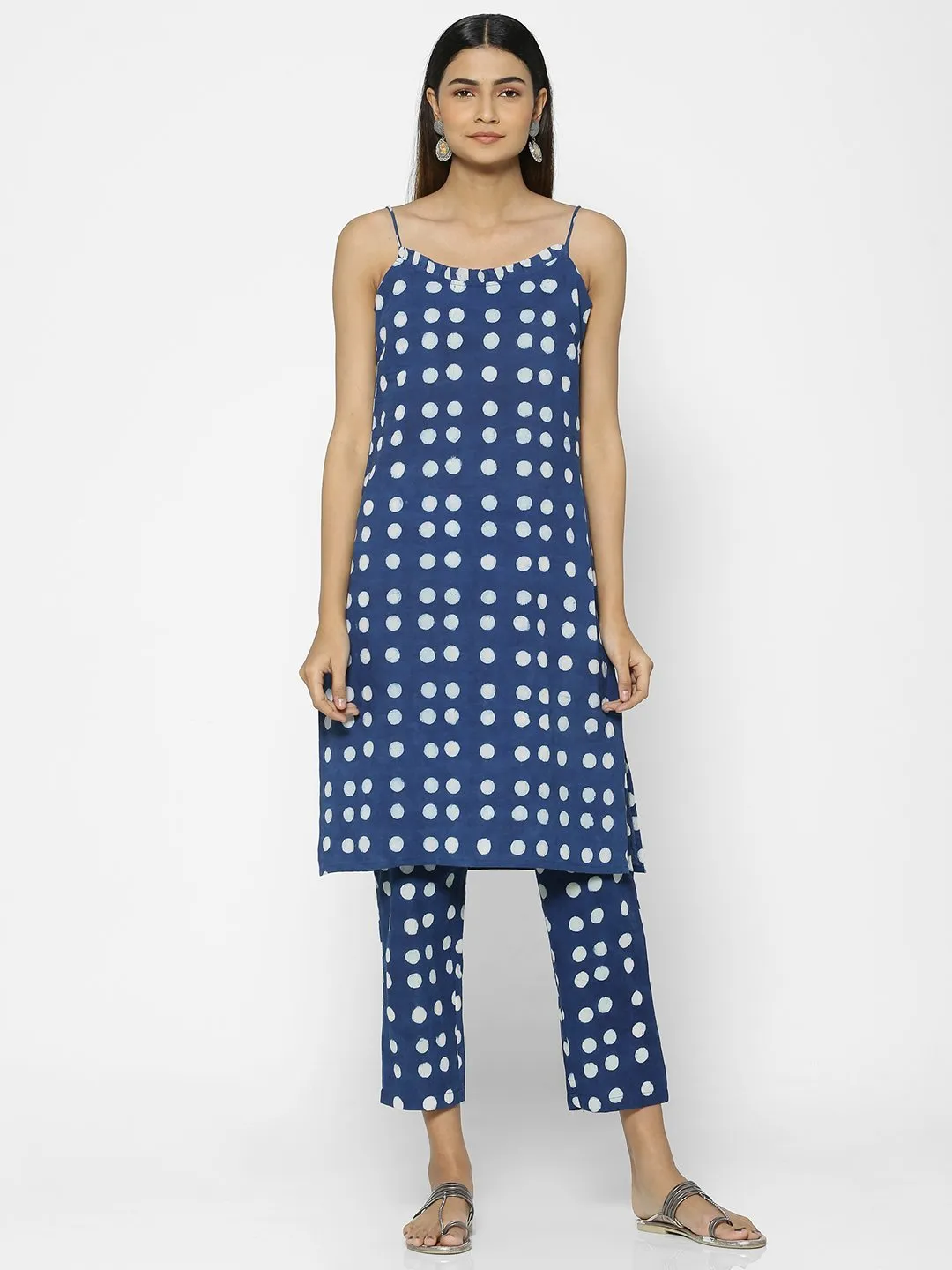 Neelam Polka Print Trousers