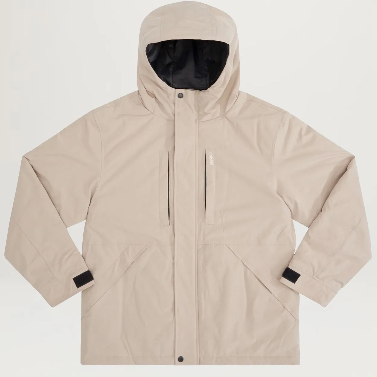 Only NY Fulton Quilted Parka (Khaki)