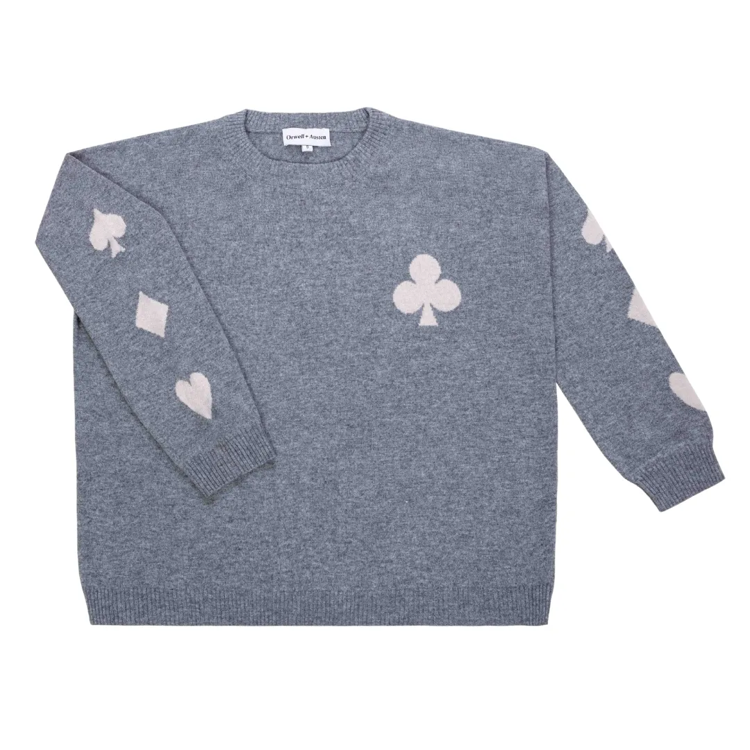 Poker Cashmere Blend Sweater