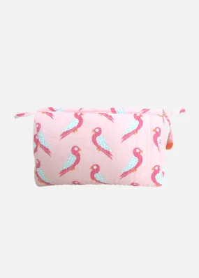 Quilted Travel Wash Bag Tota