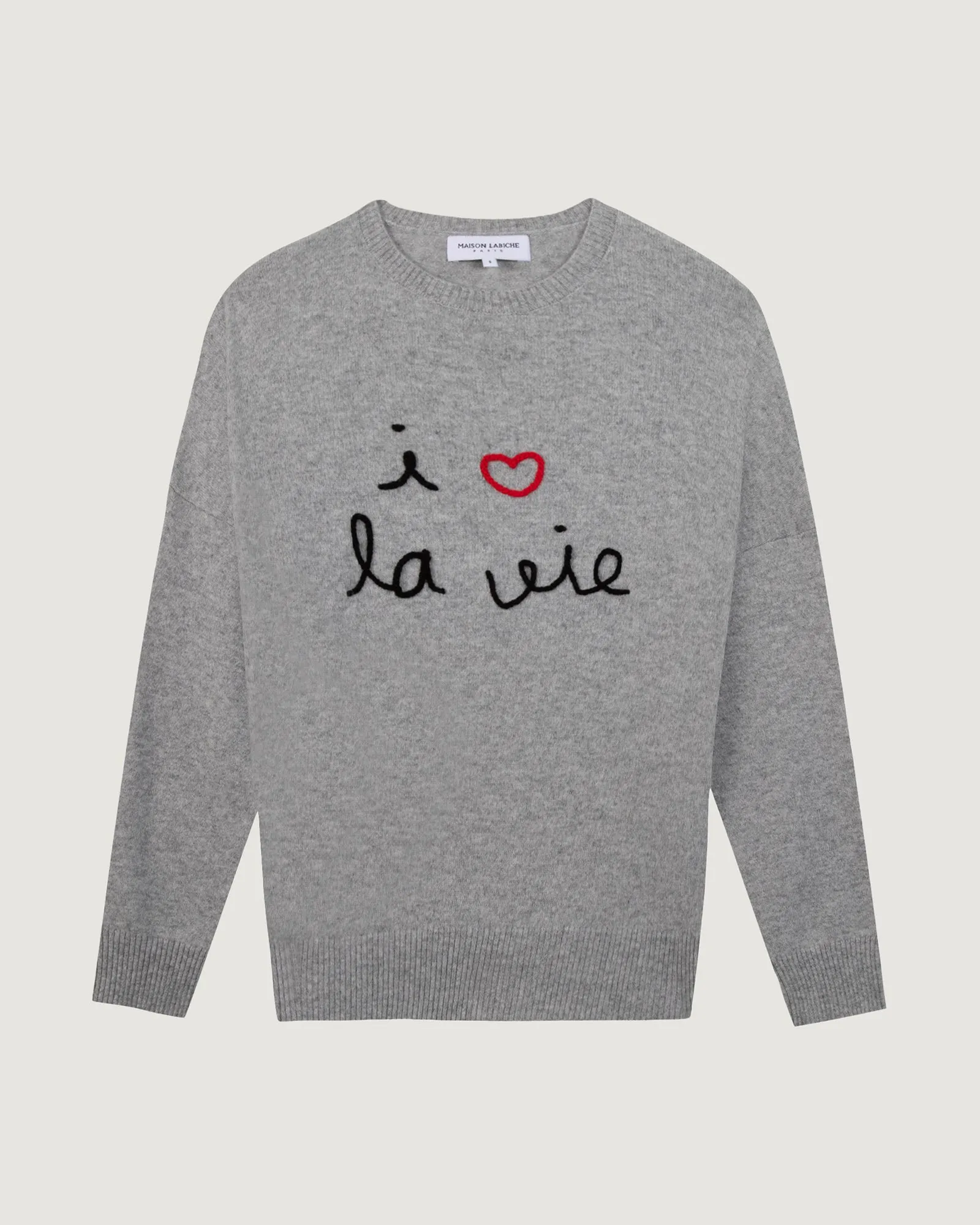 "I Love La Vie" buzelin cashemere sweater