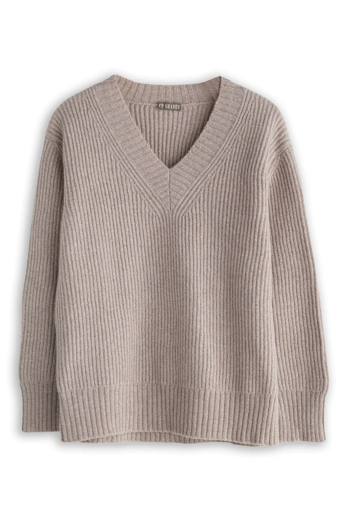 Rib V-Neck Sweater