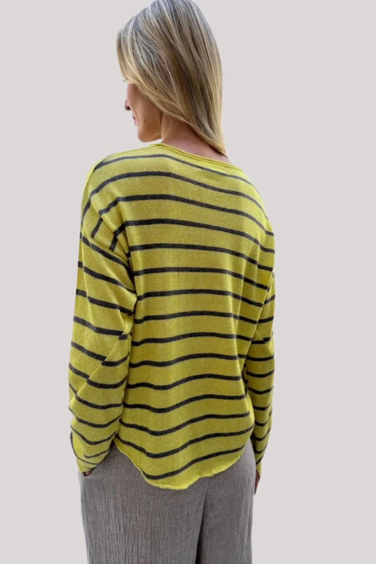 Saoirse Yellow Stripe