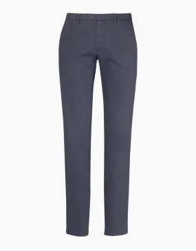 Soho blue textured chinos