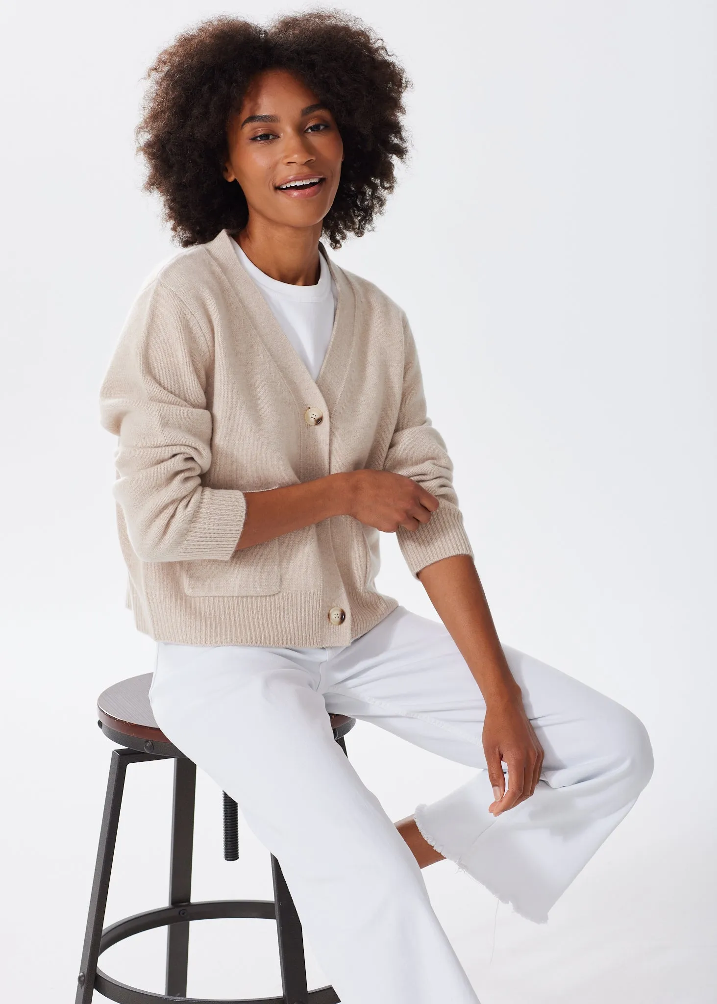 The Cashmere Cardigan