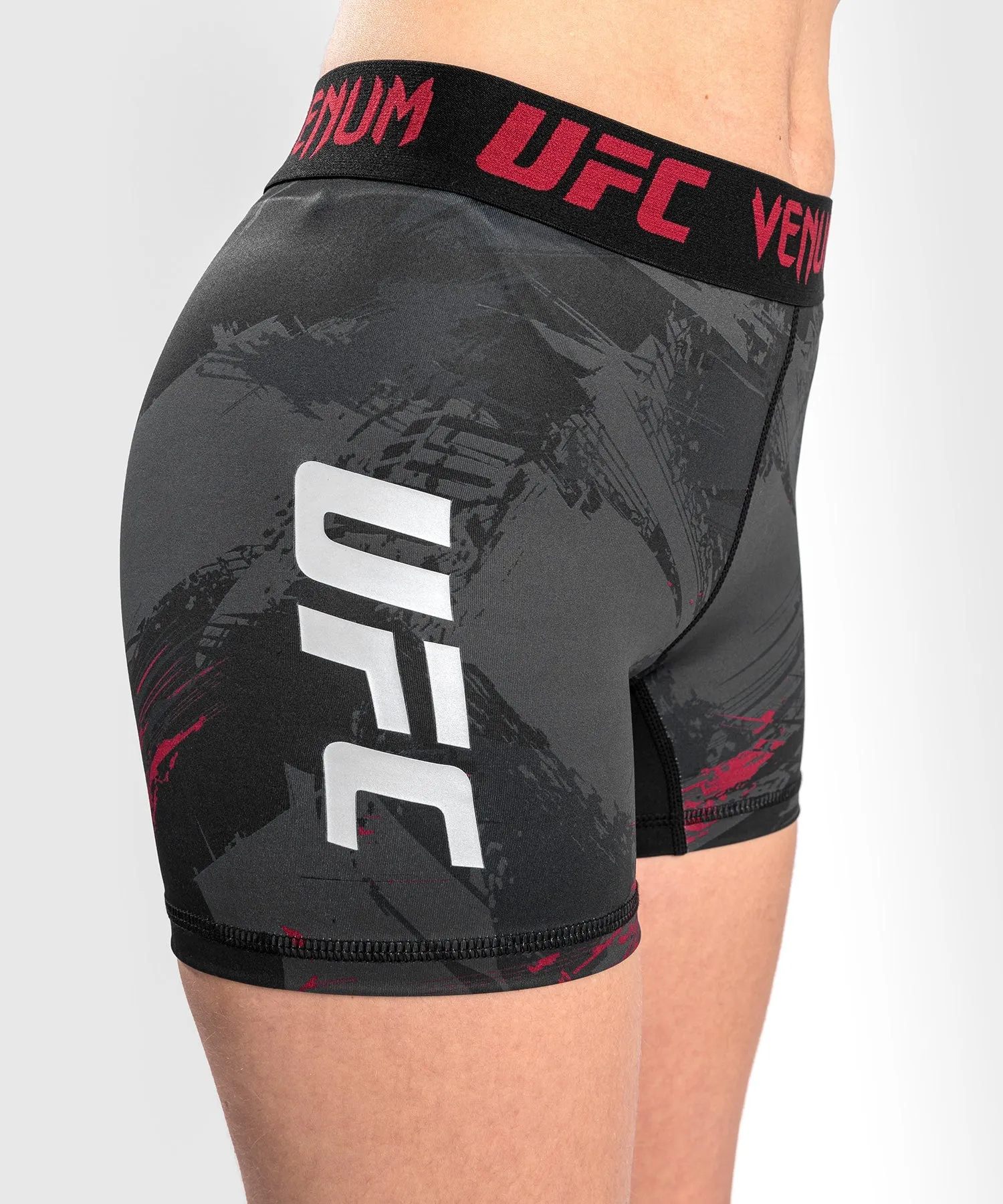 UFC Venum Authentic Fight Week 2.0 Women’s Vale Tudo Short - Black/Red