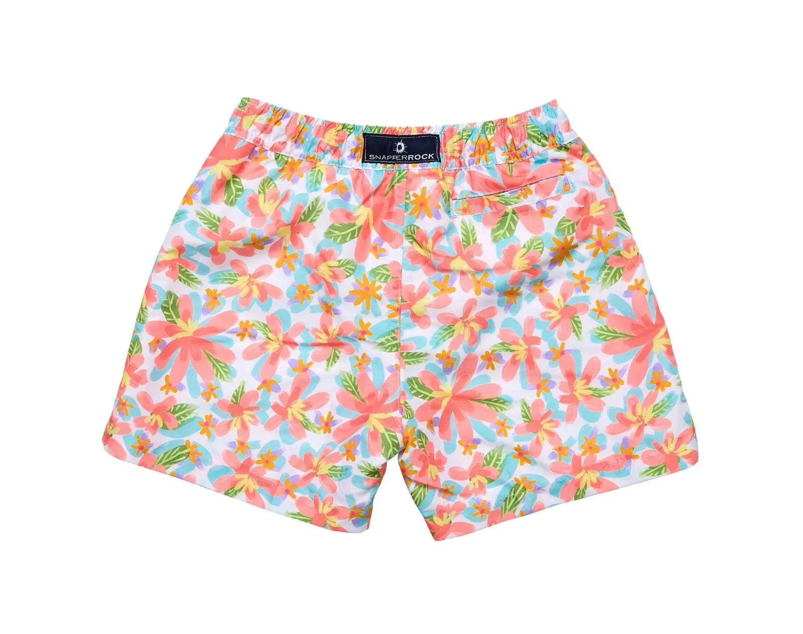 UPF 50  Swim Shorts - Hawaiian Luau