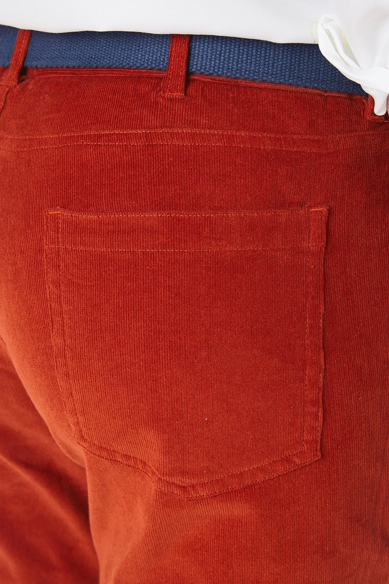 Wayfarer 5-Pocket Pant Stretch Corduroy Rust