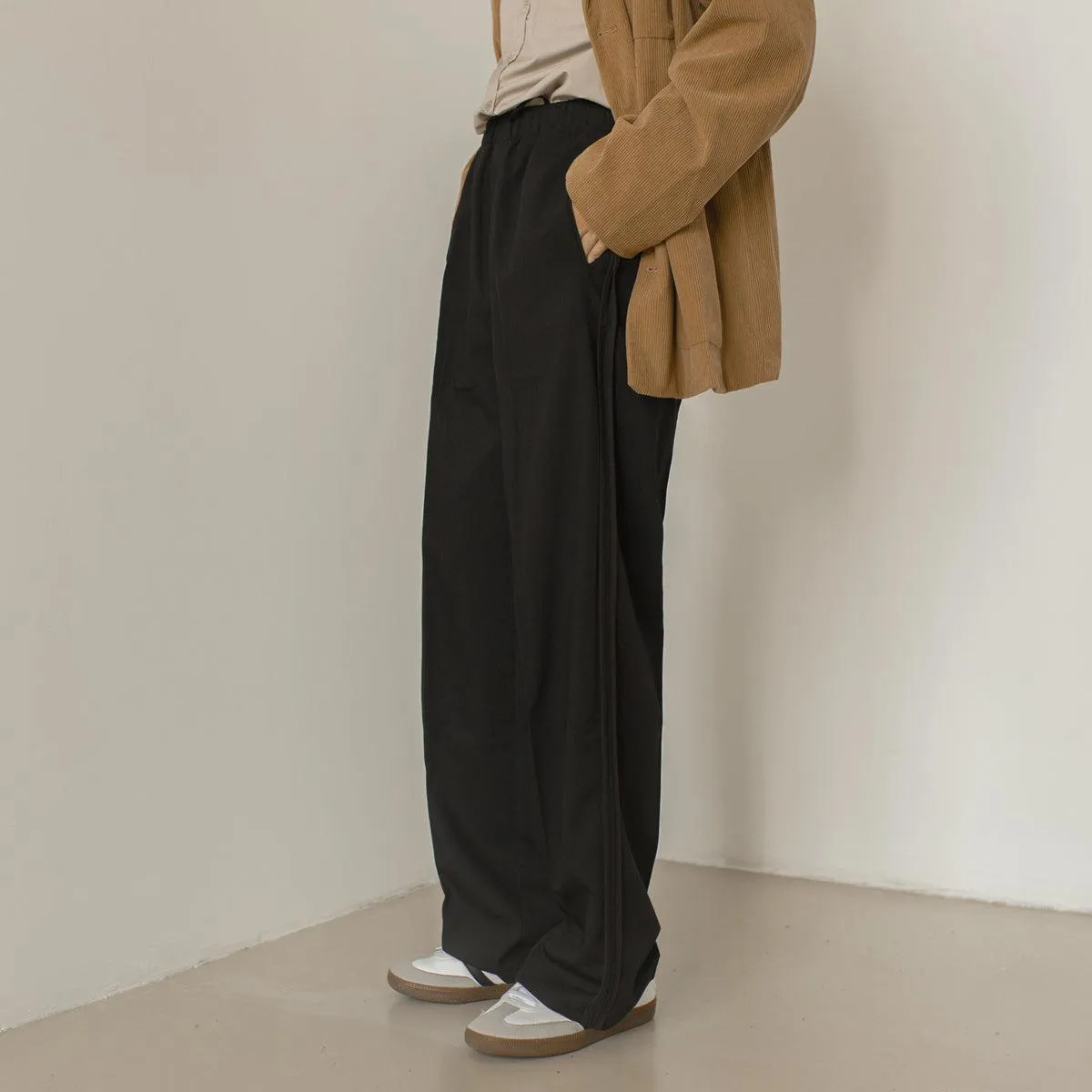 Zhou Office Wide Leg Trousers